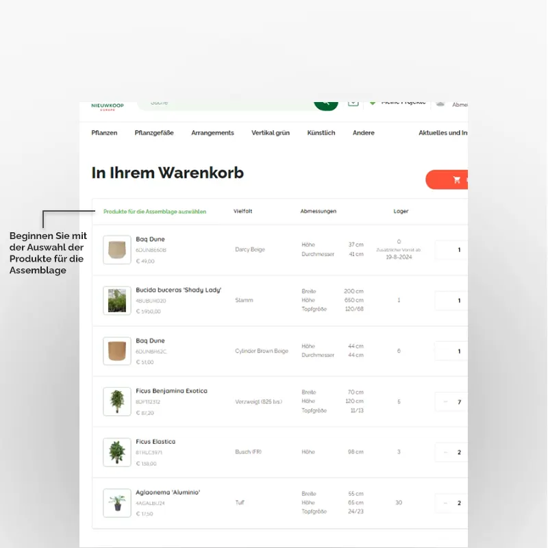 PP assemblage screen 1 - DE