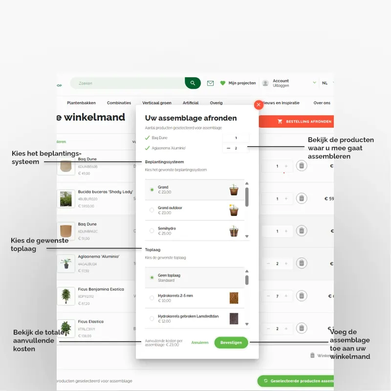 PP assemblage screen 3 - NL