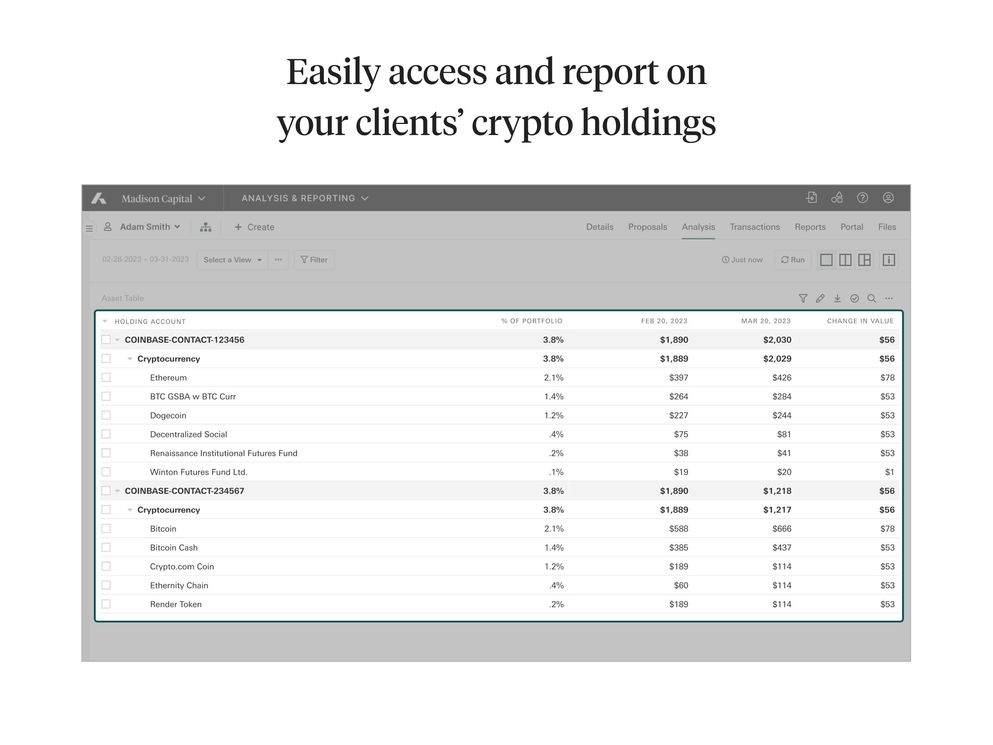 Coinbase Integration