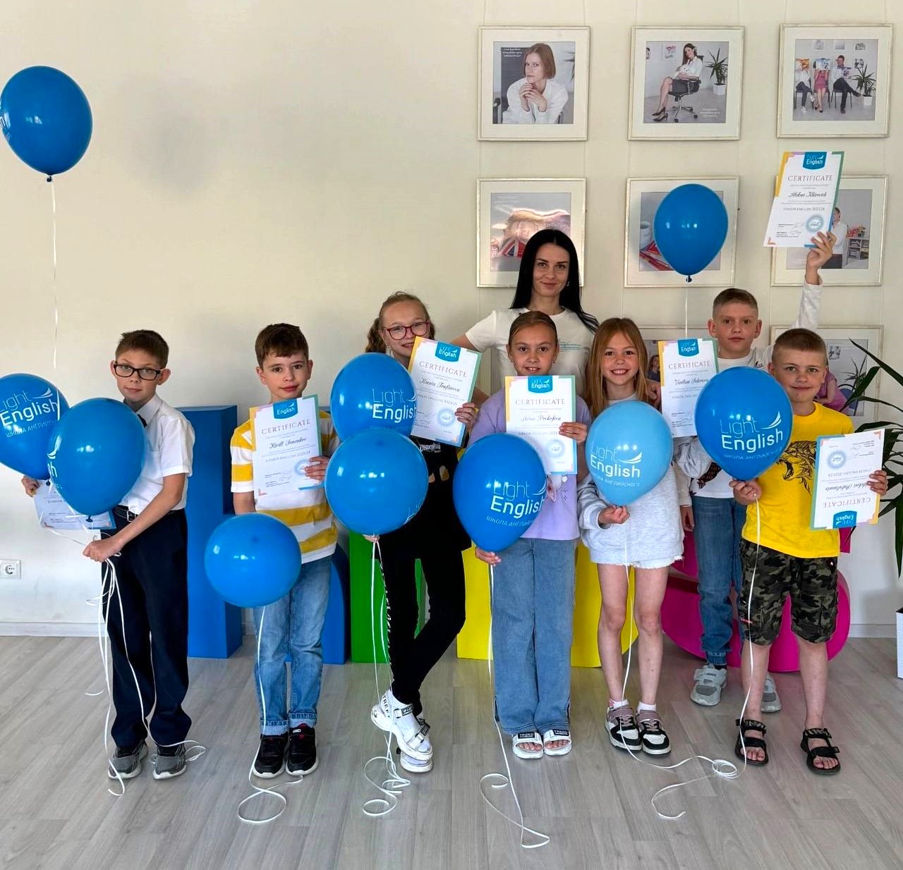 Выпускной в группе JUNIOR ENGLISH