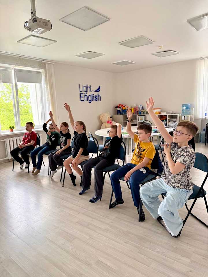 Рабочий процесс в группах JUNIOR ENGLISH