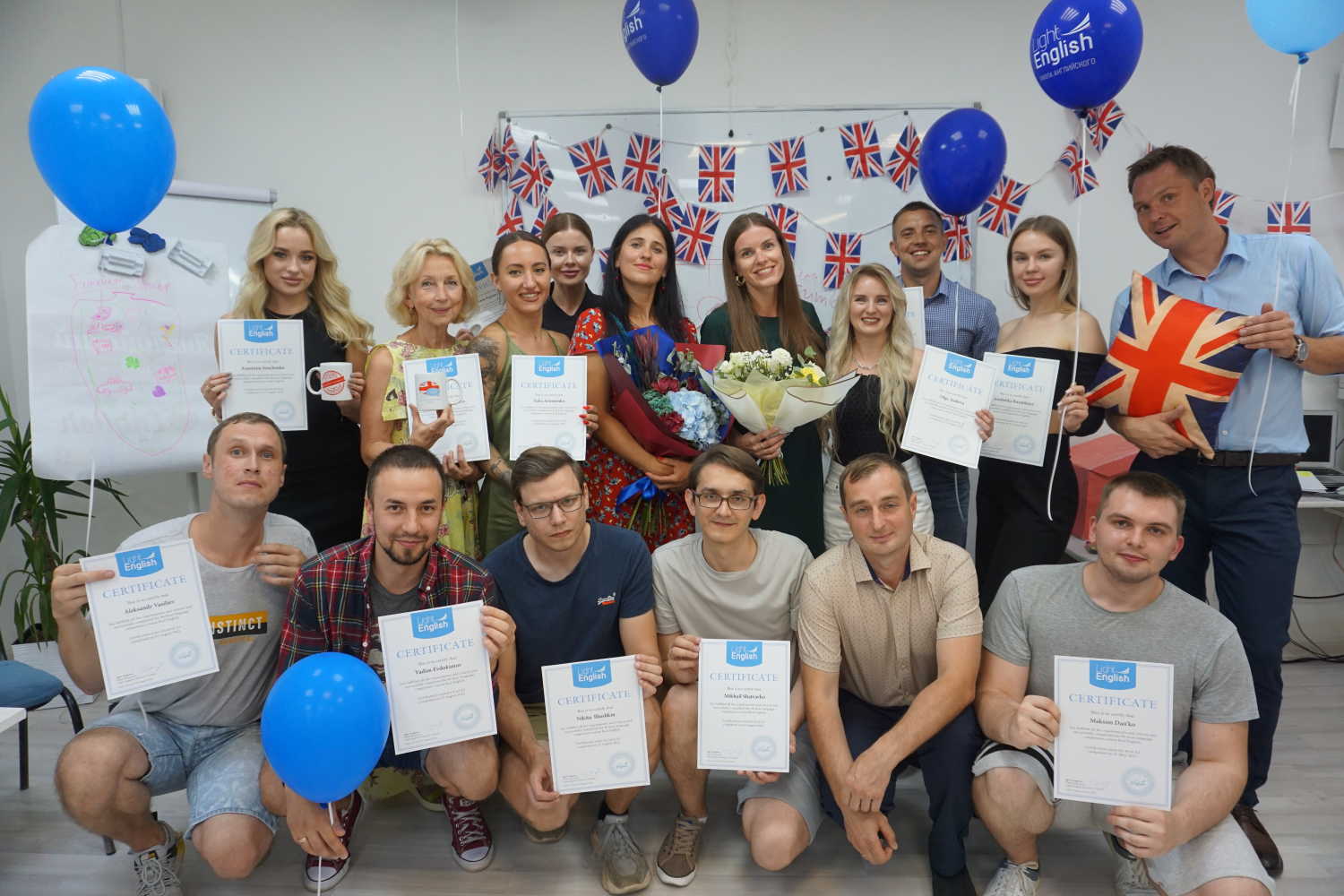 real english light english graduation