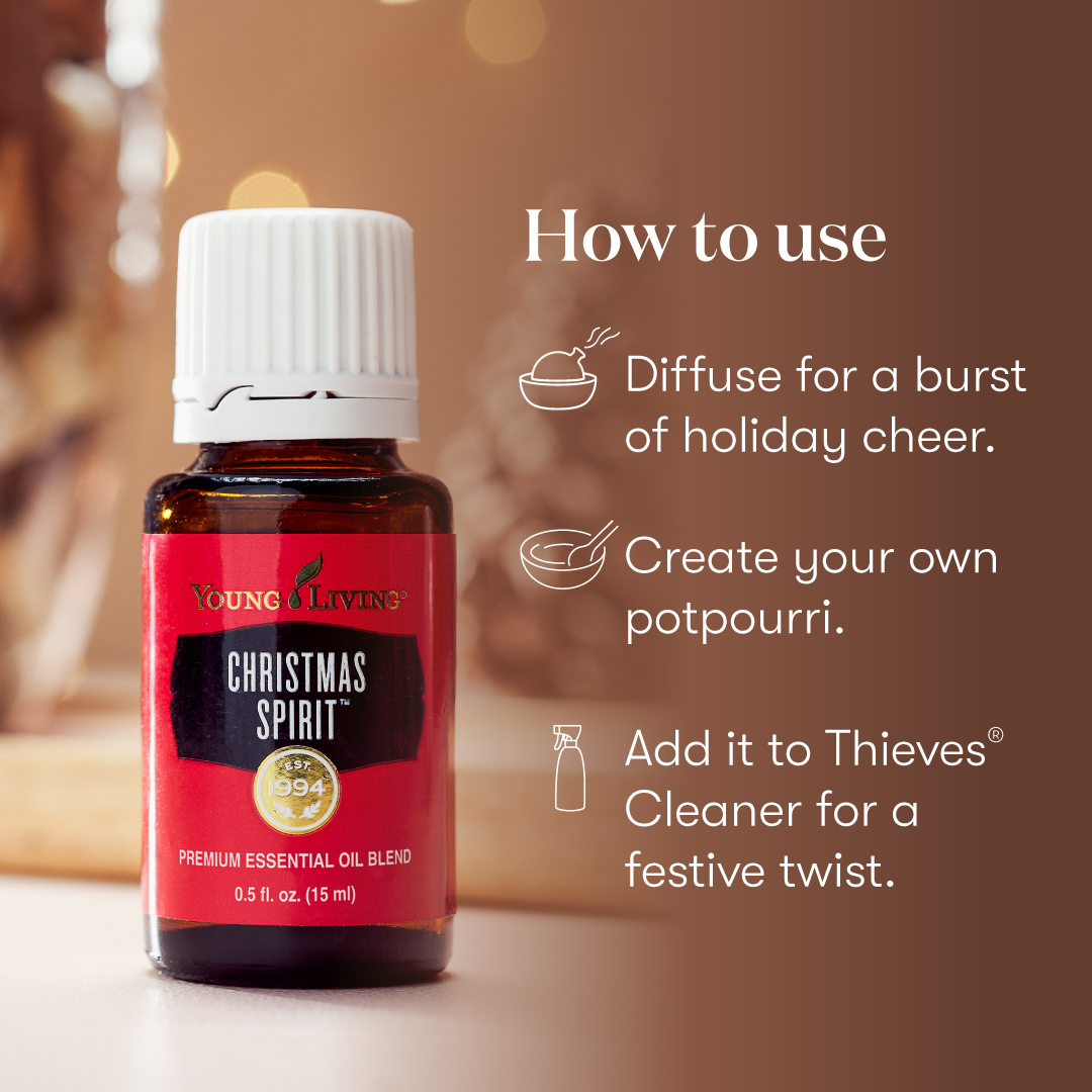 Young Livingエッセンシャルオイルオイル Christmas Spirit™ Essential Oil Blend | Young Living Essential Oils