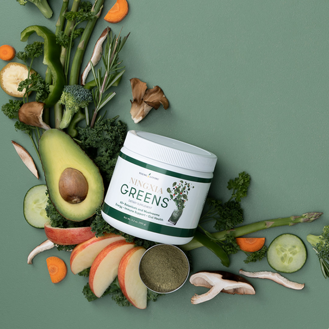 GRENA Silent Verdure 50ml グレナ NingXia Greens: Fruit & Vegetable Supplement Powder | Young Living