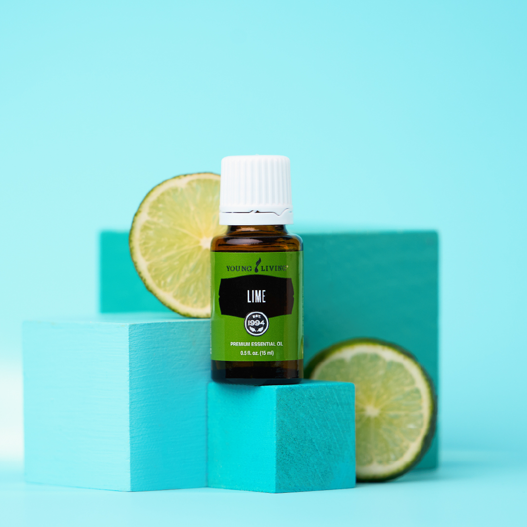 Loyalty order: Lime essential oil, 15 ml, part of July 2026 Gift With Purchase from Young Living Essential Oils