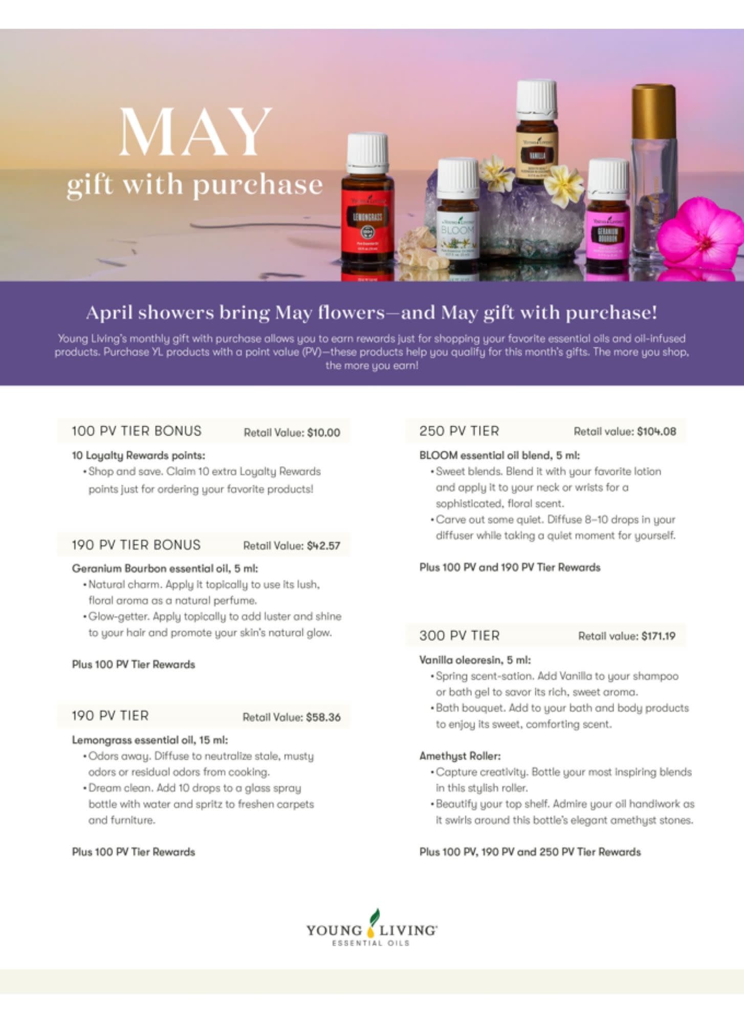 Gift with Purchase Flyer 