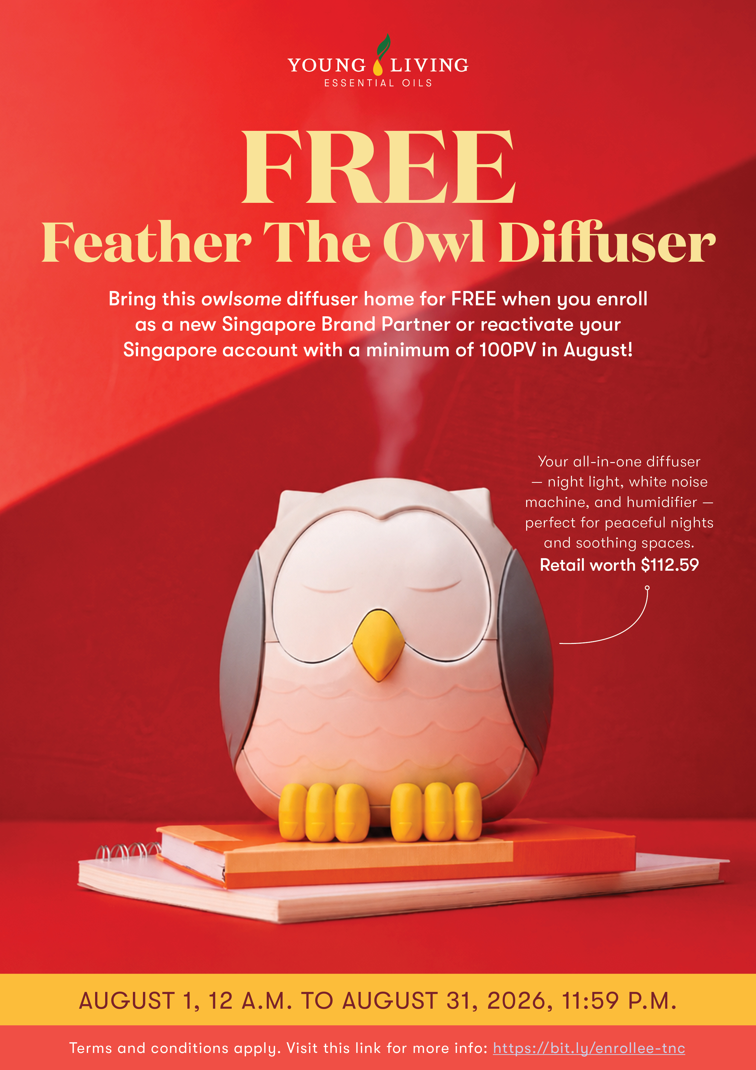 Feather The Owl Diffuser