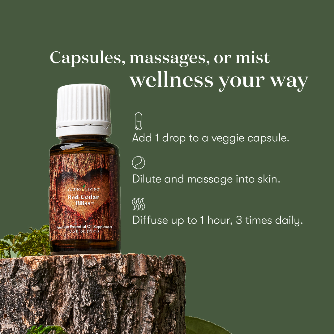 Red Cedar Bliss™ Dietary Essential Oil Blend | Young Living