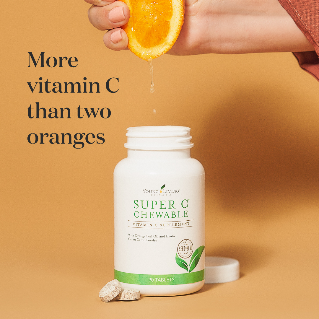 Super C Chewable Tablets | Young Living Essential Oils