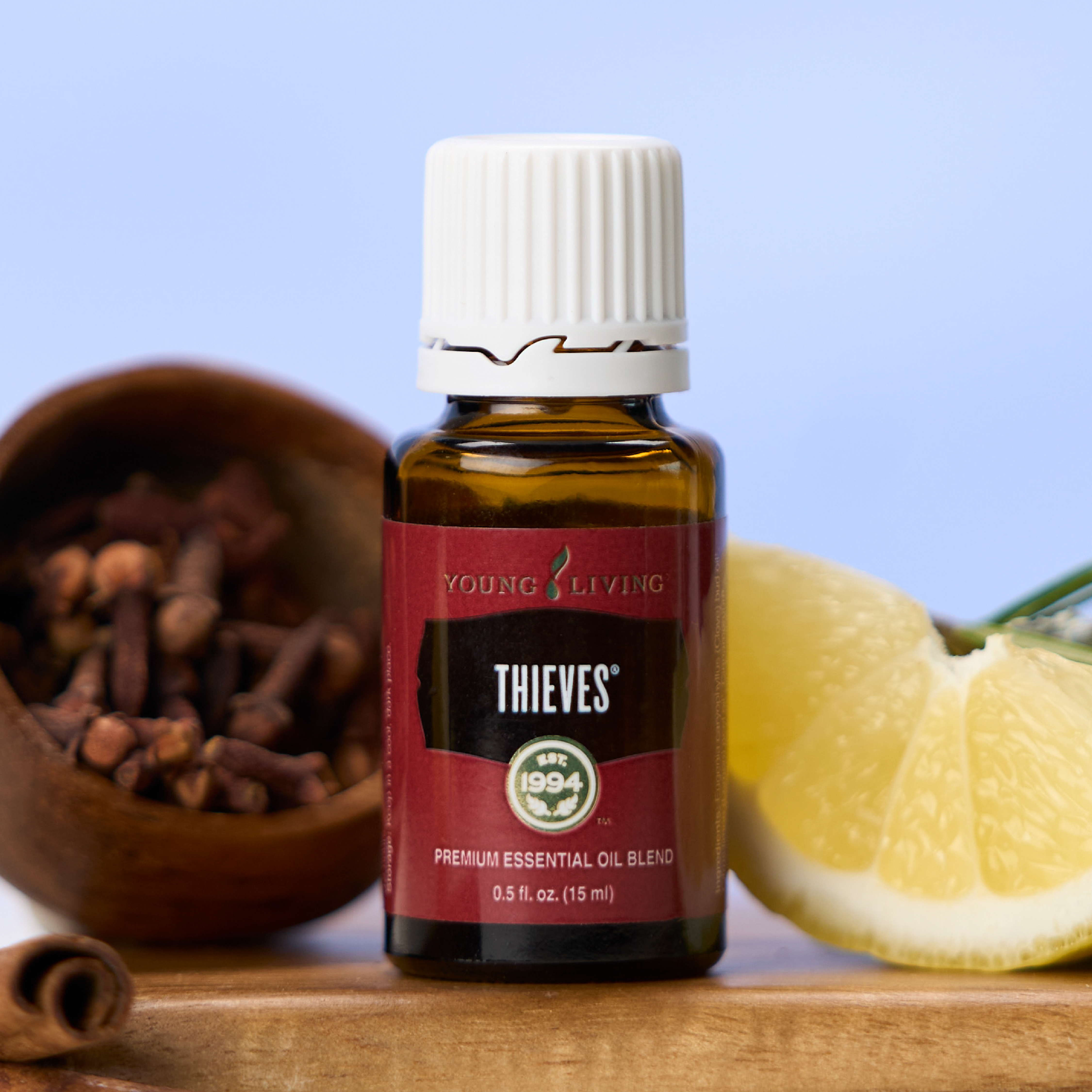 Thieves essential oil blend, 15 ml part of April 2026 Gift With Purchase from Young Living Essential Oils