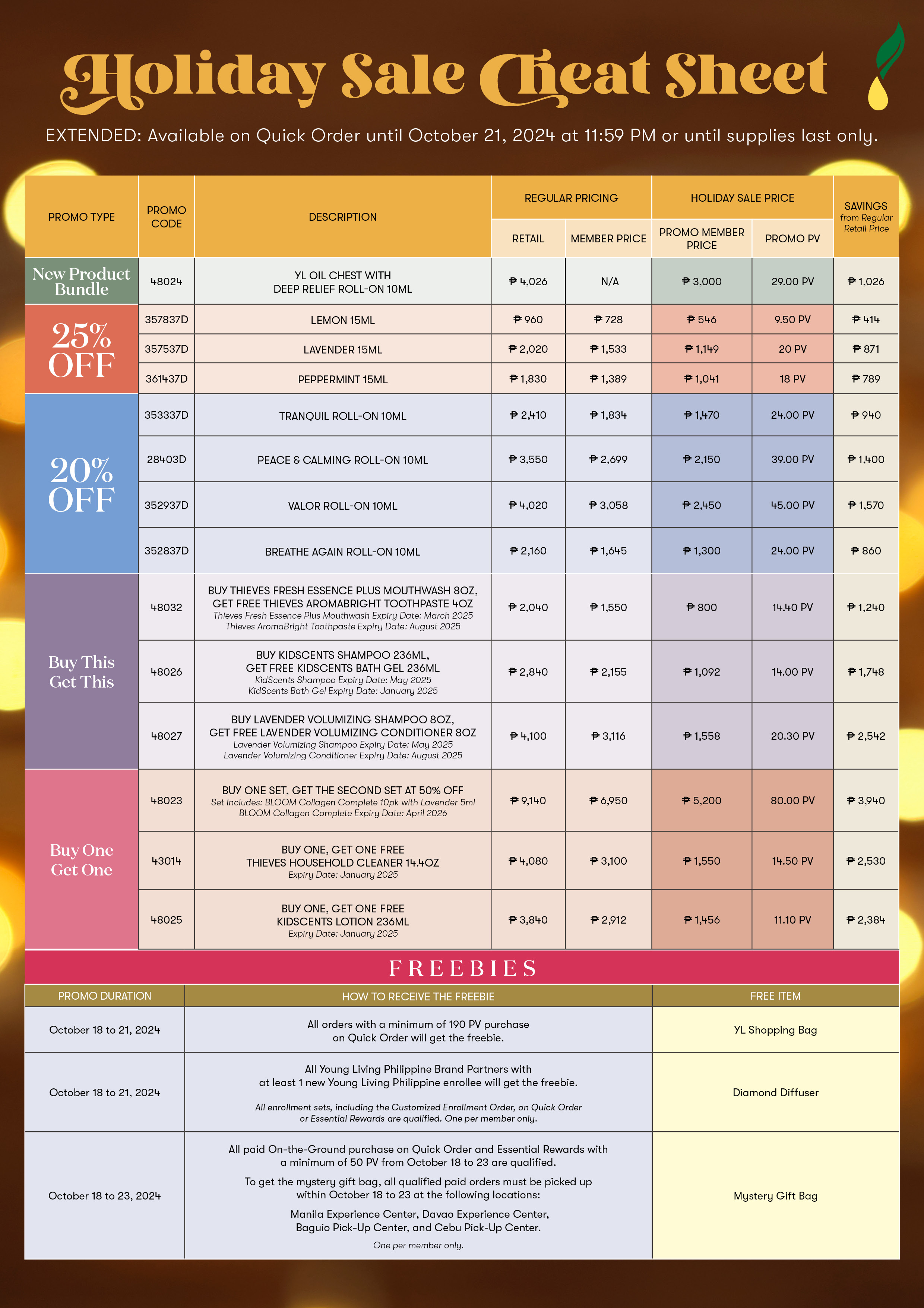 2024 Holiday Catalog Young Living Essential Oils