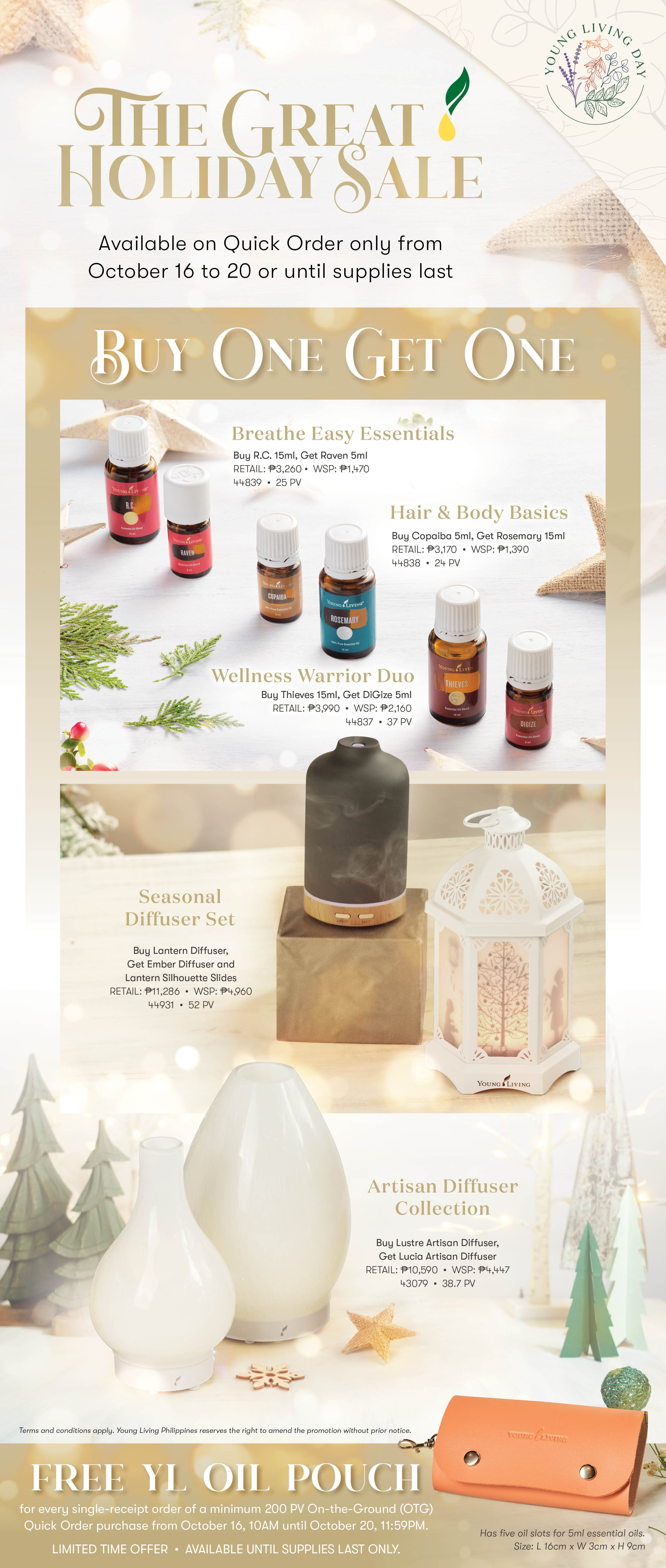 The Great Holiday Sale Young Living Essential Oils