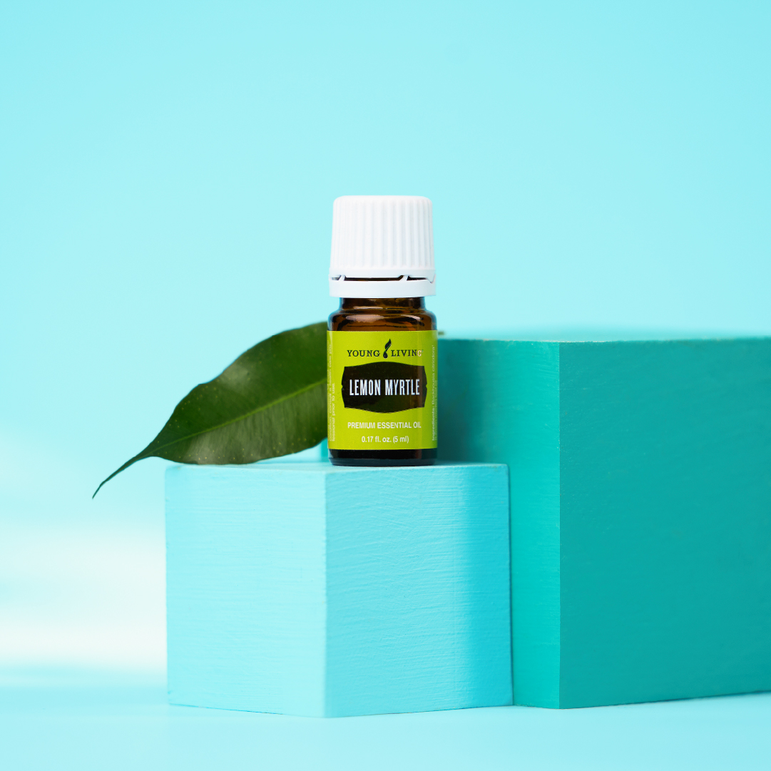Lemon Myrtle essential oil, 5 ml, 15 ml, part of July 2026 Gift With Purchase from Young Living Essential Oils