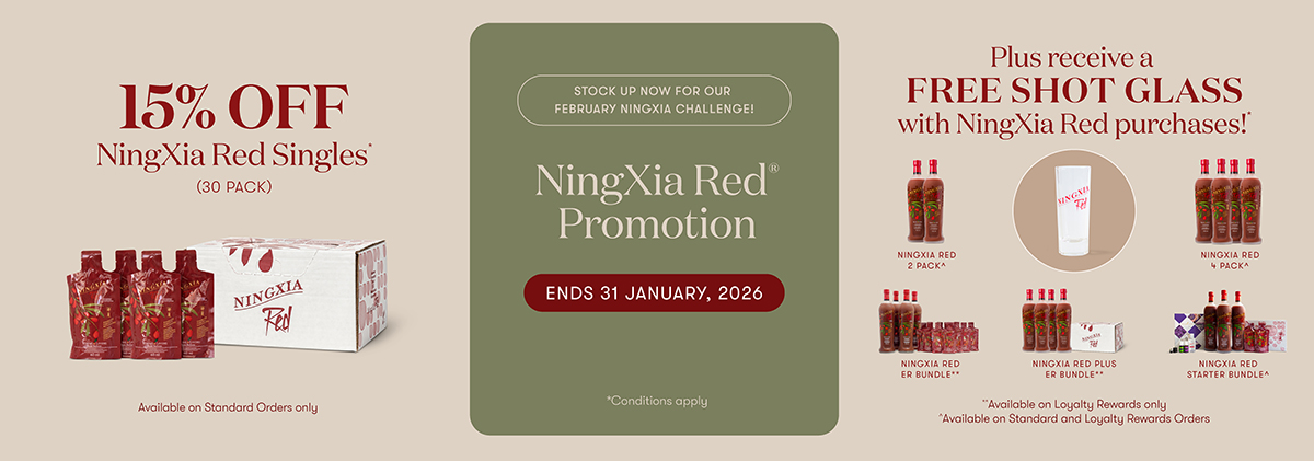NingXia Red promotion banner