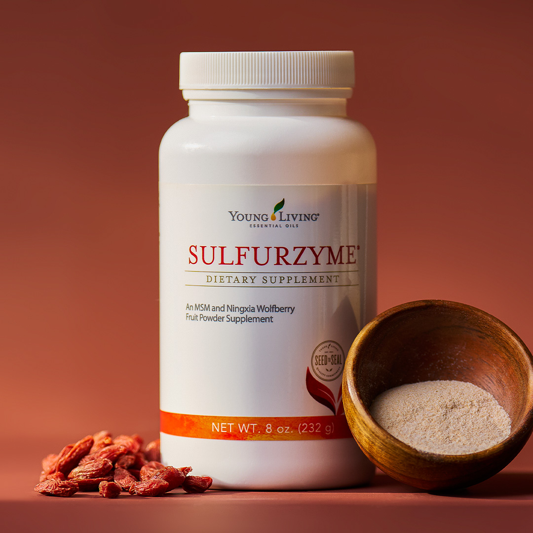 Sulfurzyme® Powder, part of the October 2026 Gift With Purchase from Young Living Essential Oils