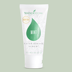Satin Facial Scrub – Mint