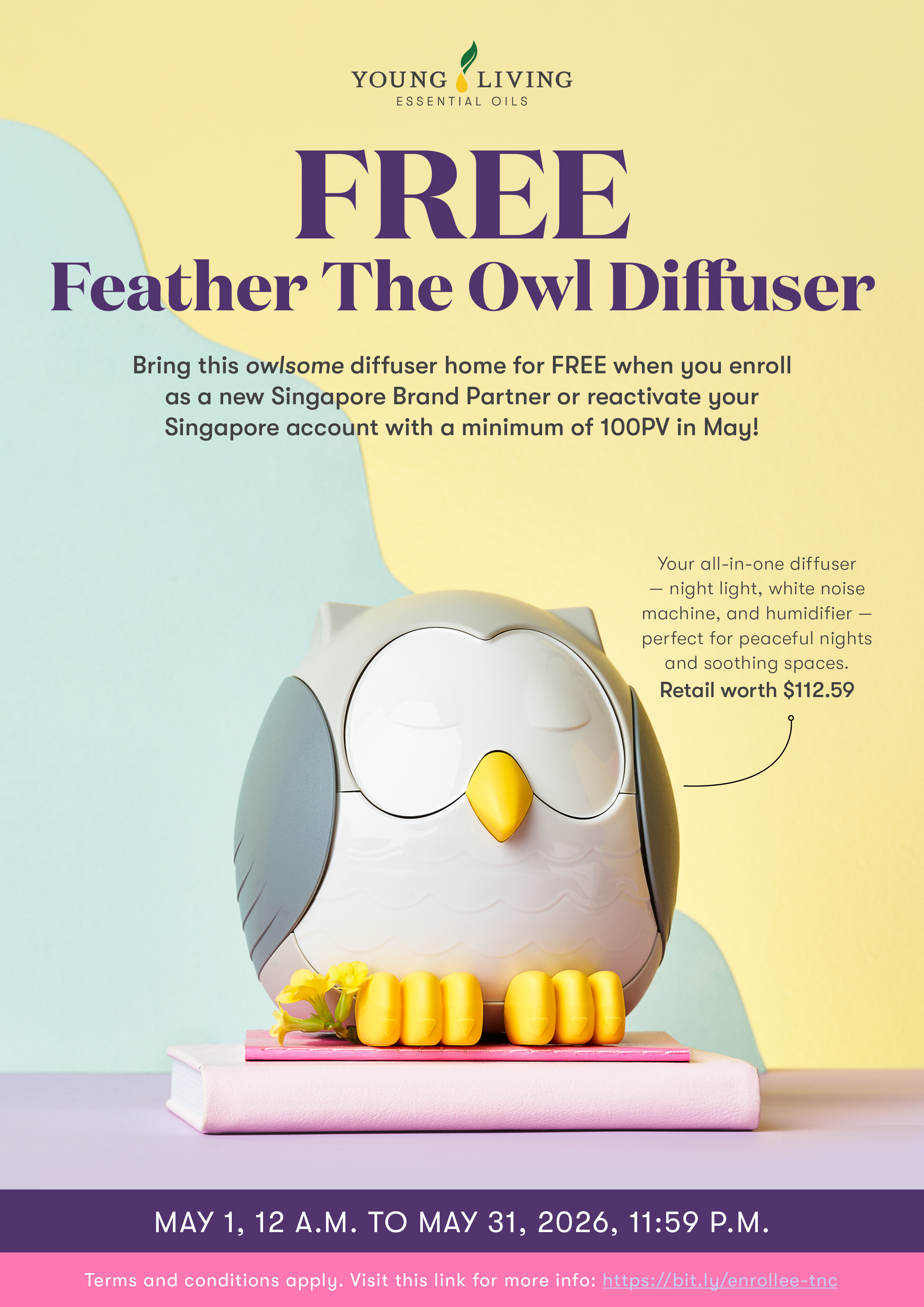 Feather The Owl Diffuser