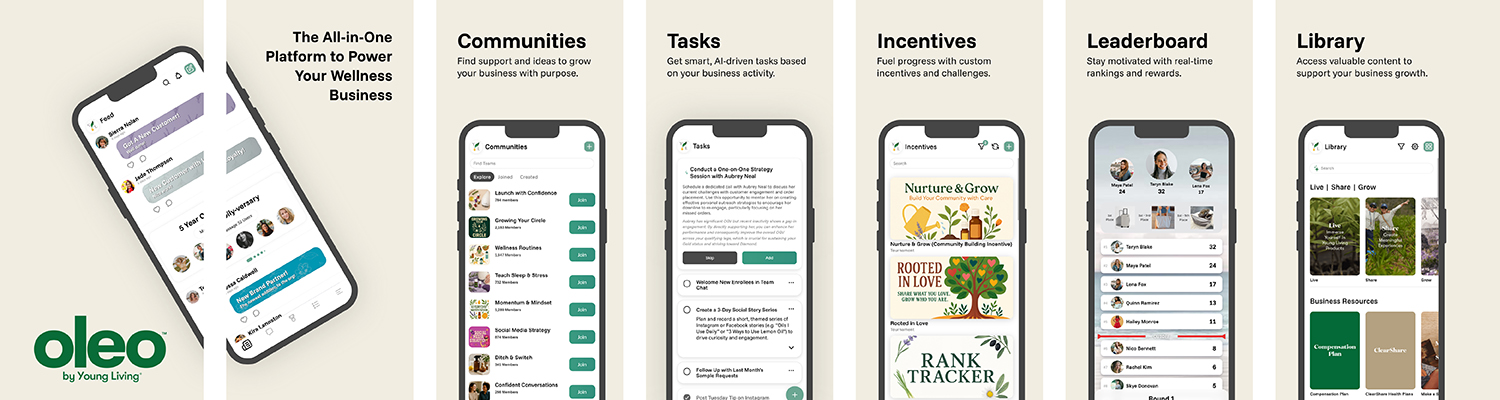 OLEO dashboard preview
