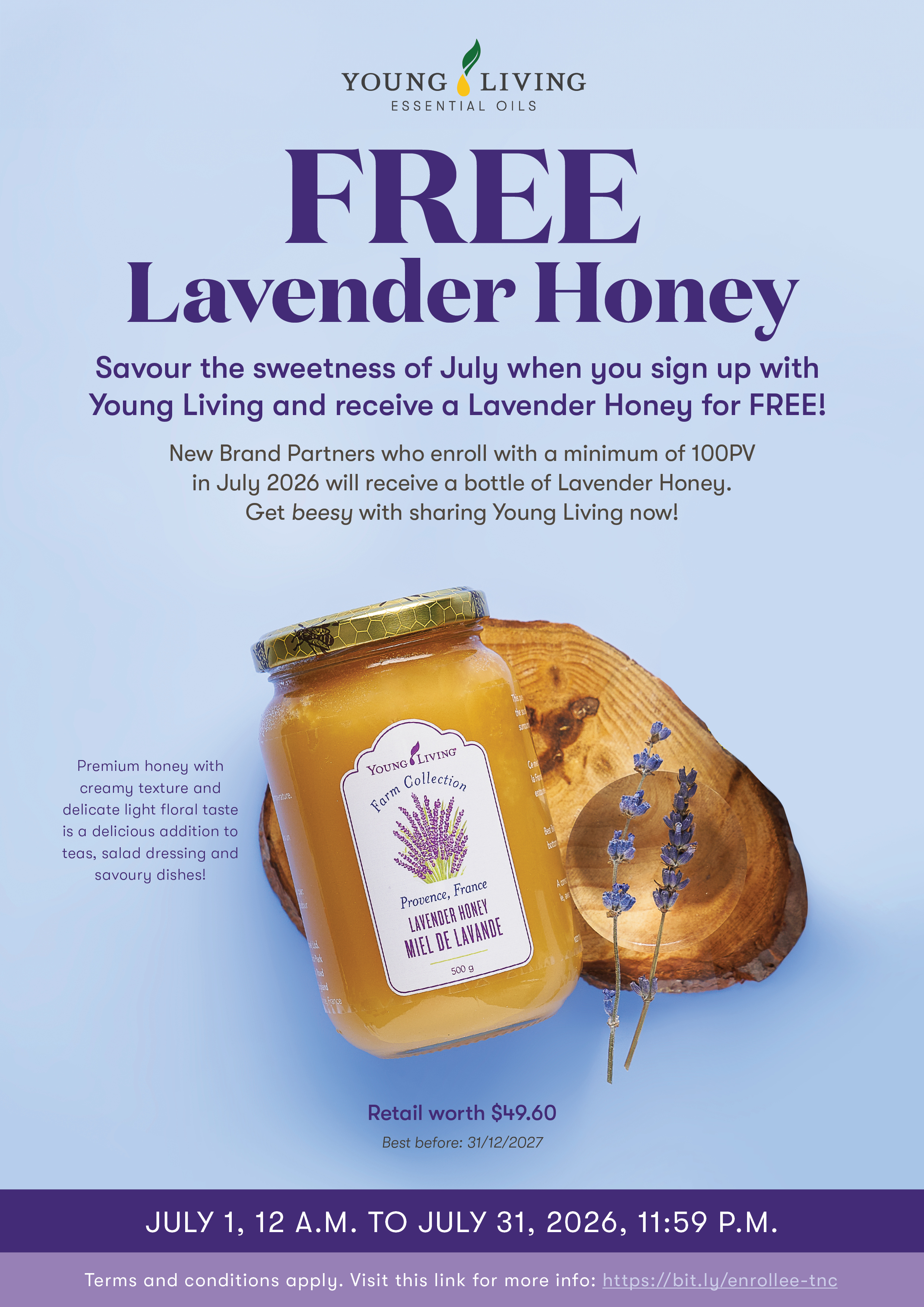 Lavender Honey