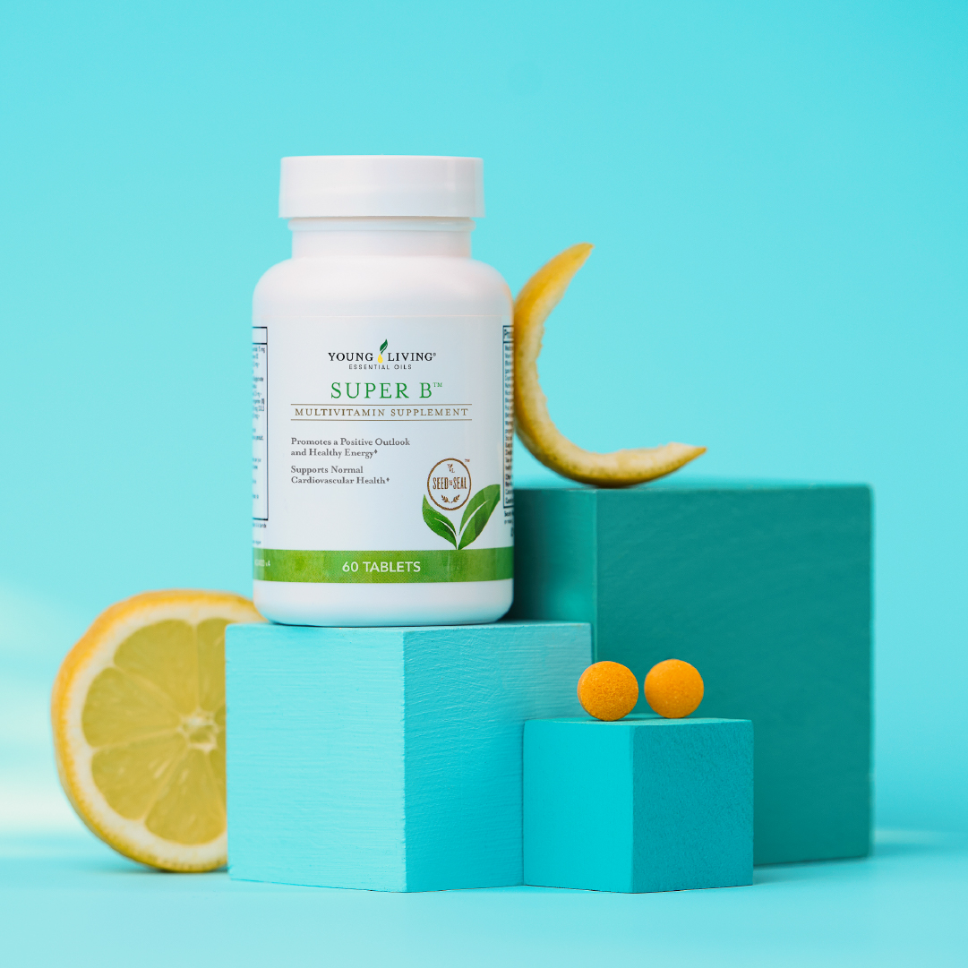 Super B™ supplement, part of July 2026 Gift With Purchase from Young Living Essential Oils