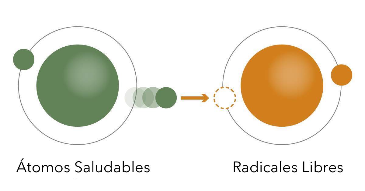 Infográfico de oxidación