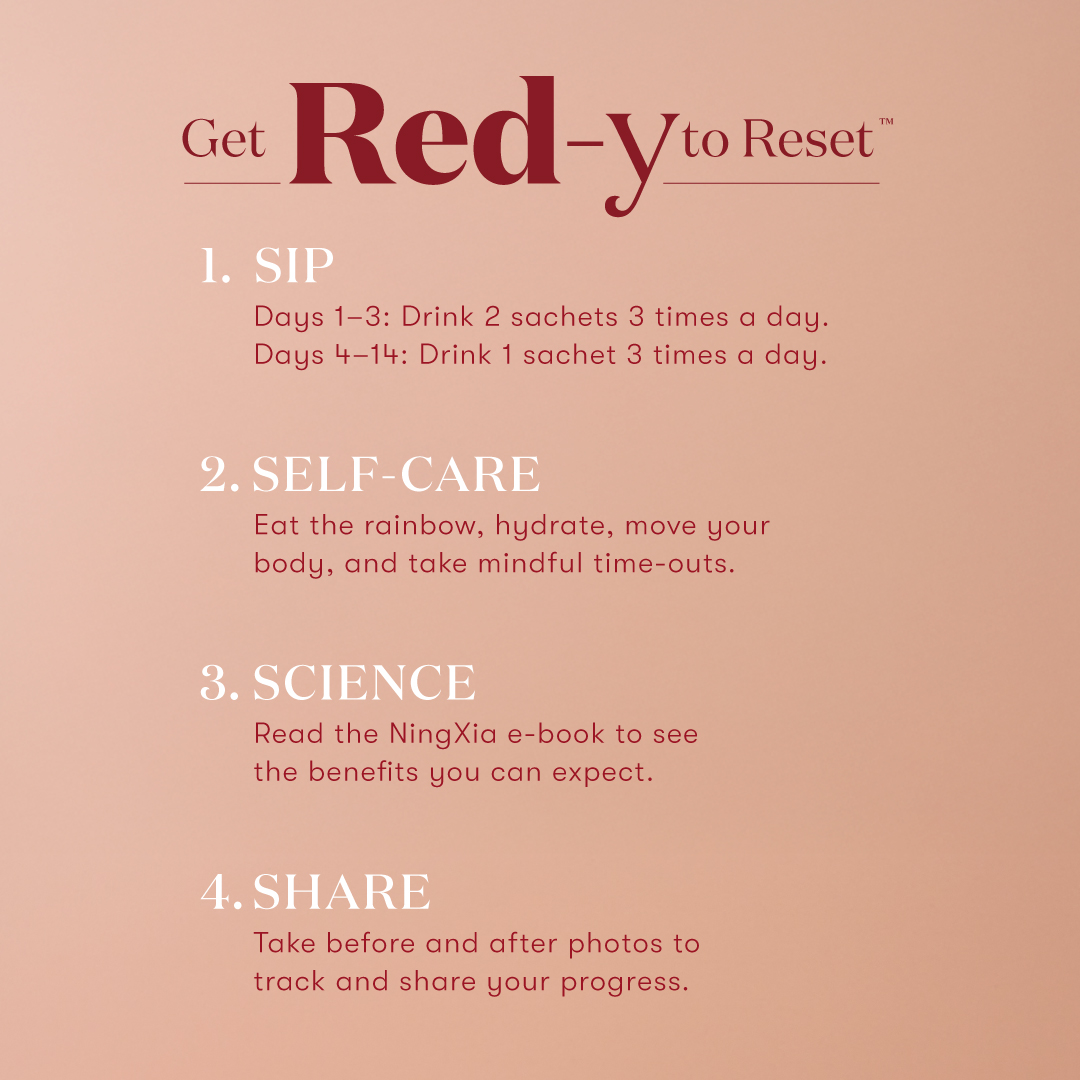 Make a Shift™ Reset™ Kit, Ningxia Red® Sachets | Young Living