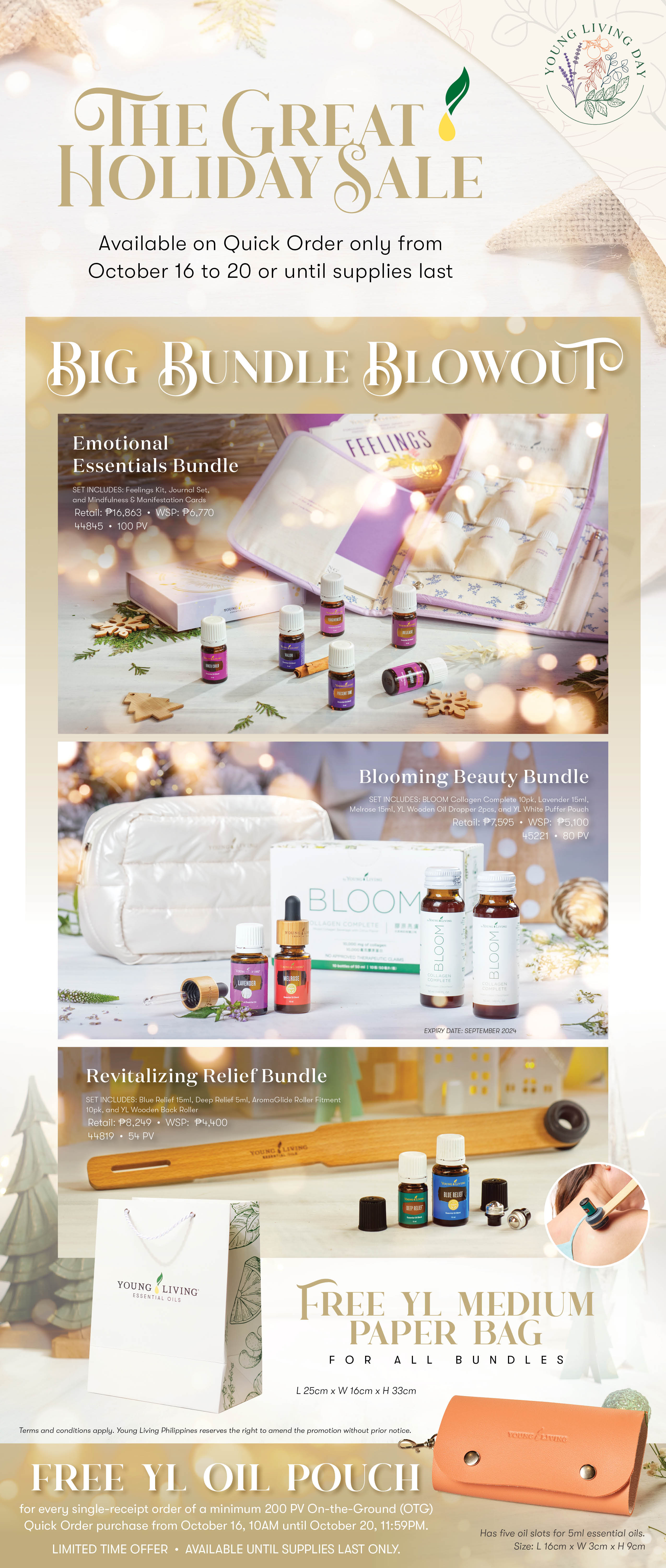 The Great Holiday Sale Young Living Essential Oils