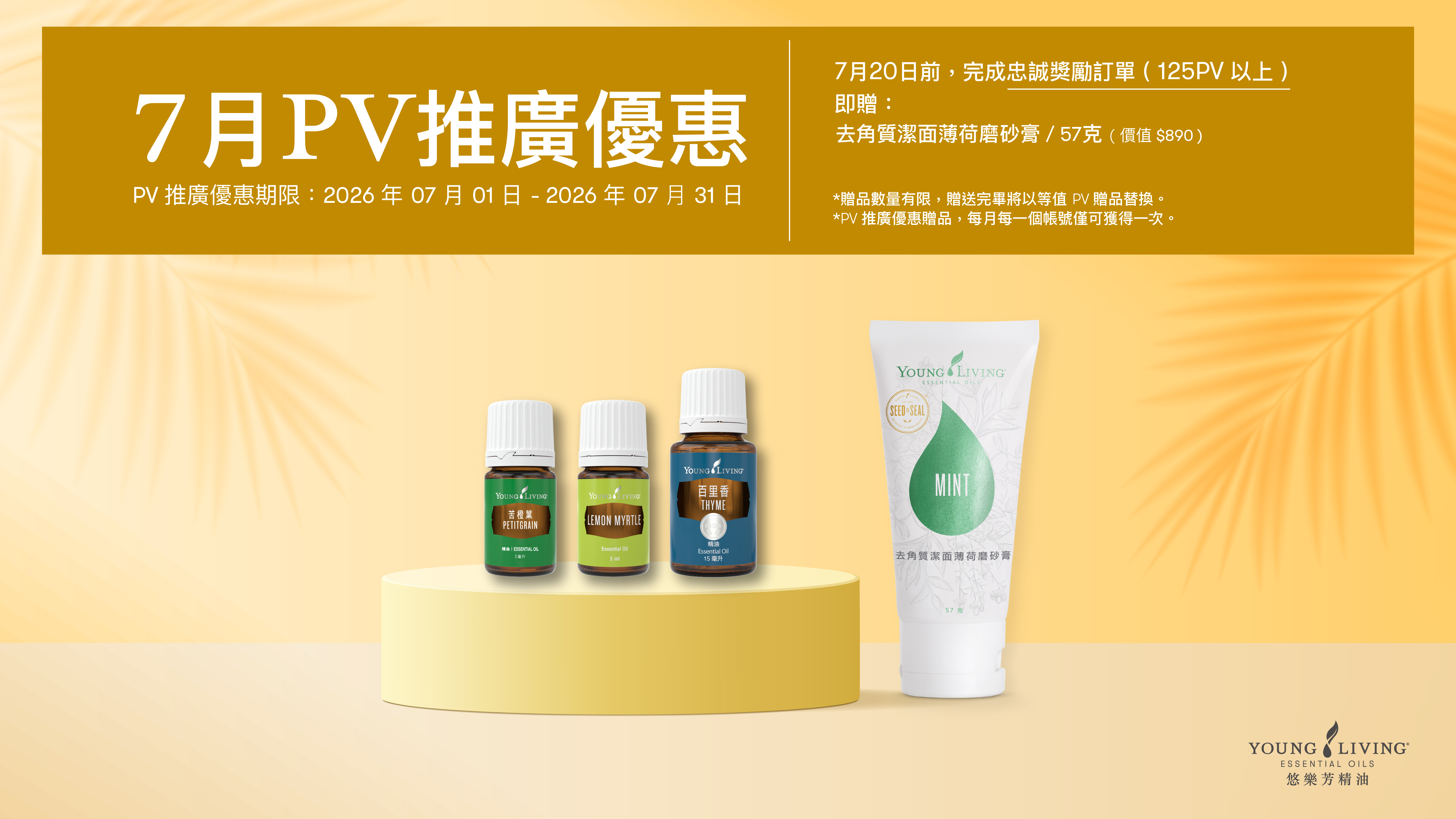 202607 PV 推廣優惠