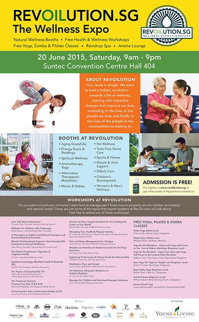 revOILution Wellness Expo Singapore