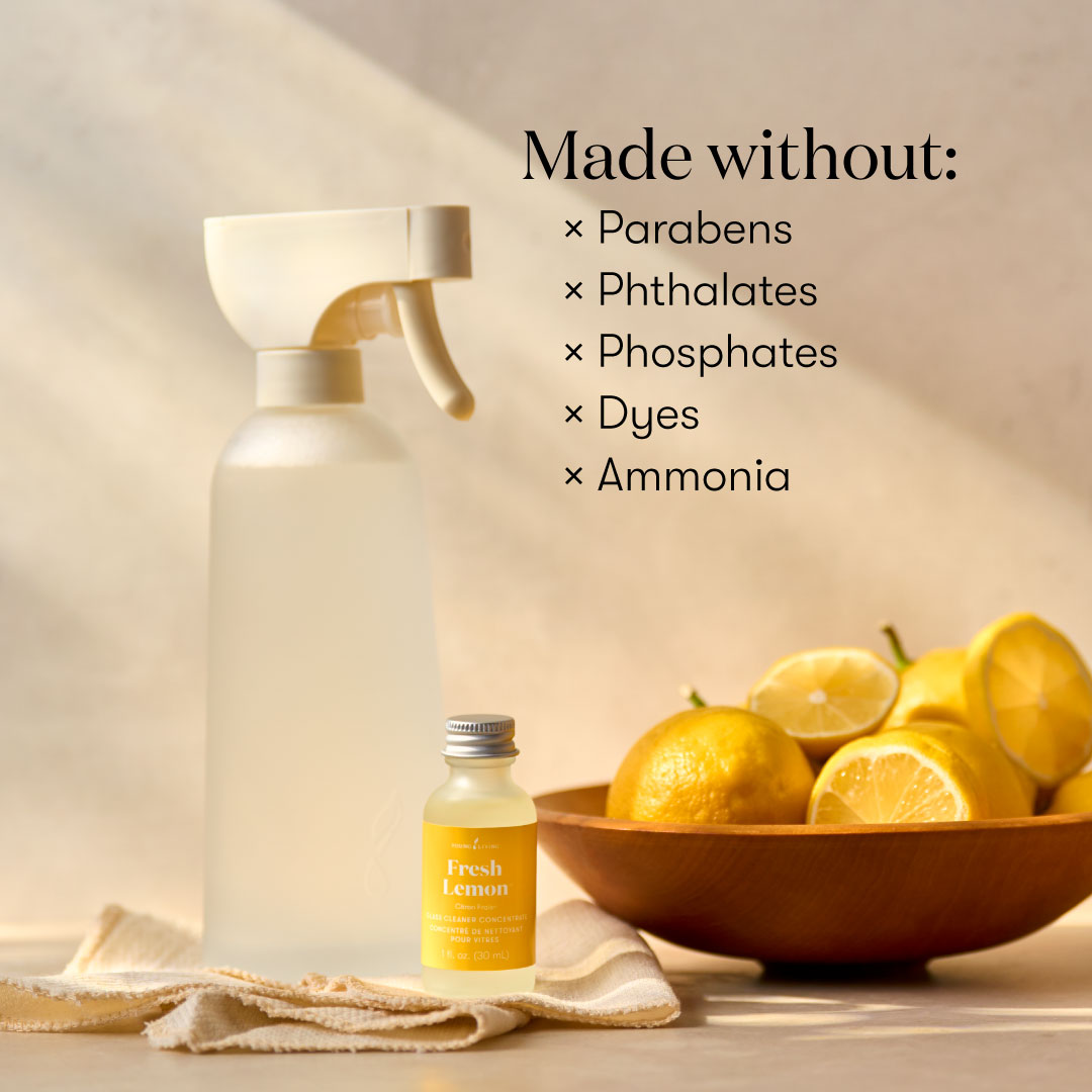 Fresh Lemon™ Glass Cleaner Concentrate | Young Living Essential Oils
