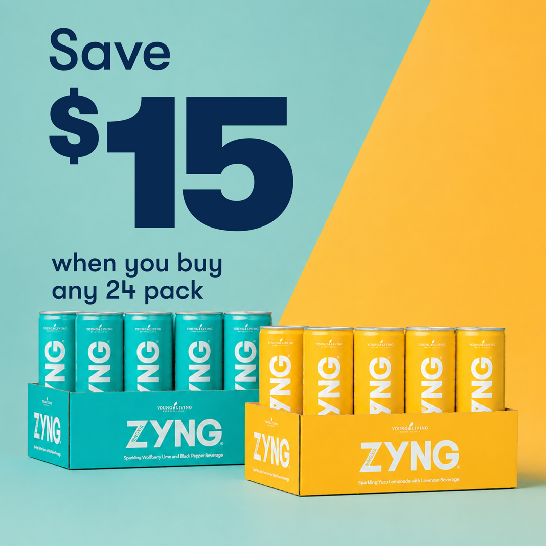 NingXia Zyng® Sparkling Yuzu Lemonade with Lavender | Young Living