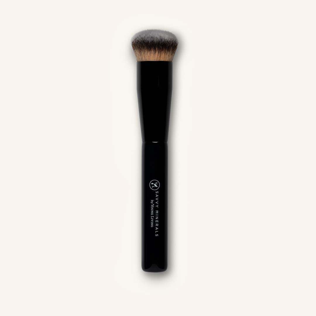 Saie The Base Brush - Brocha de base cónica ultra suave, aplicador de  maquillaje con cerdas sintéticas para una fácil mezcla, vegano, libre de