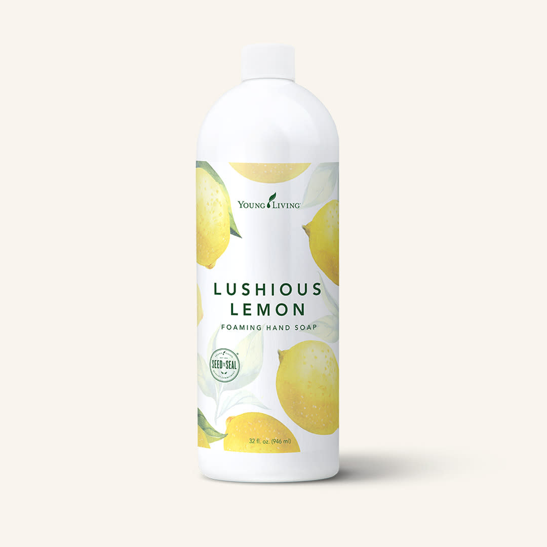 Jabón para Manos en Espuma Lushious Lemon REPUESTO – 32 oz