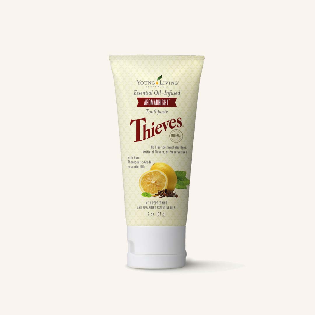 thieves aroma bright toothpaste