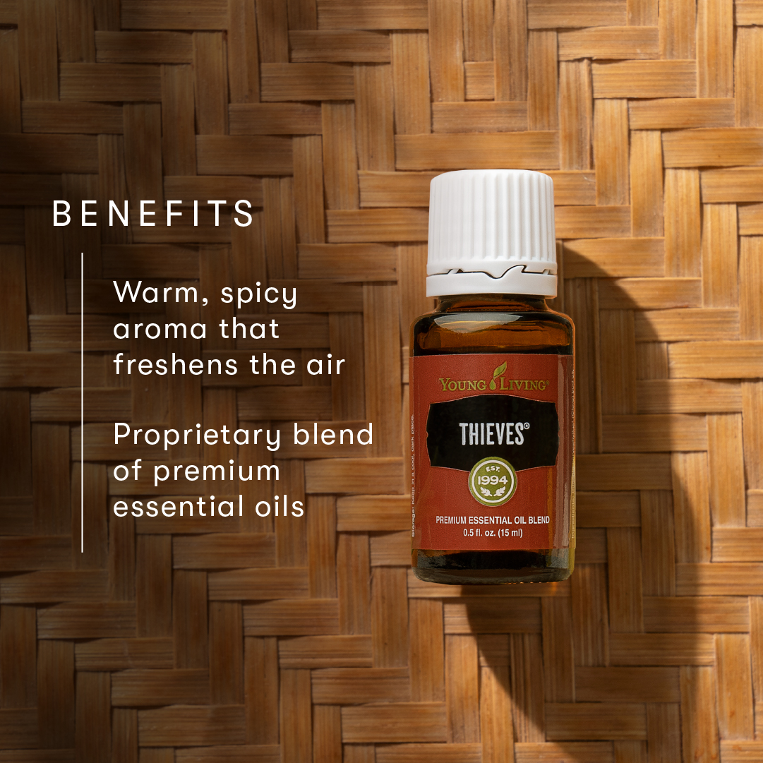 Thieves® Essential Oil Blend | Young Living Essential Oils