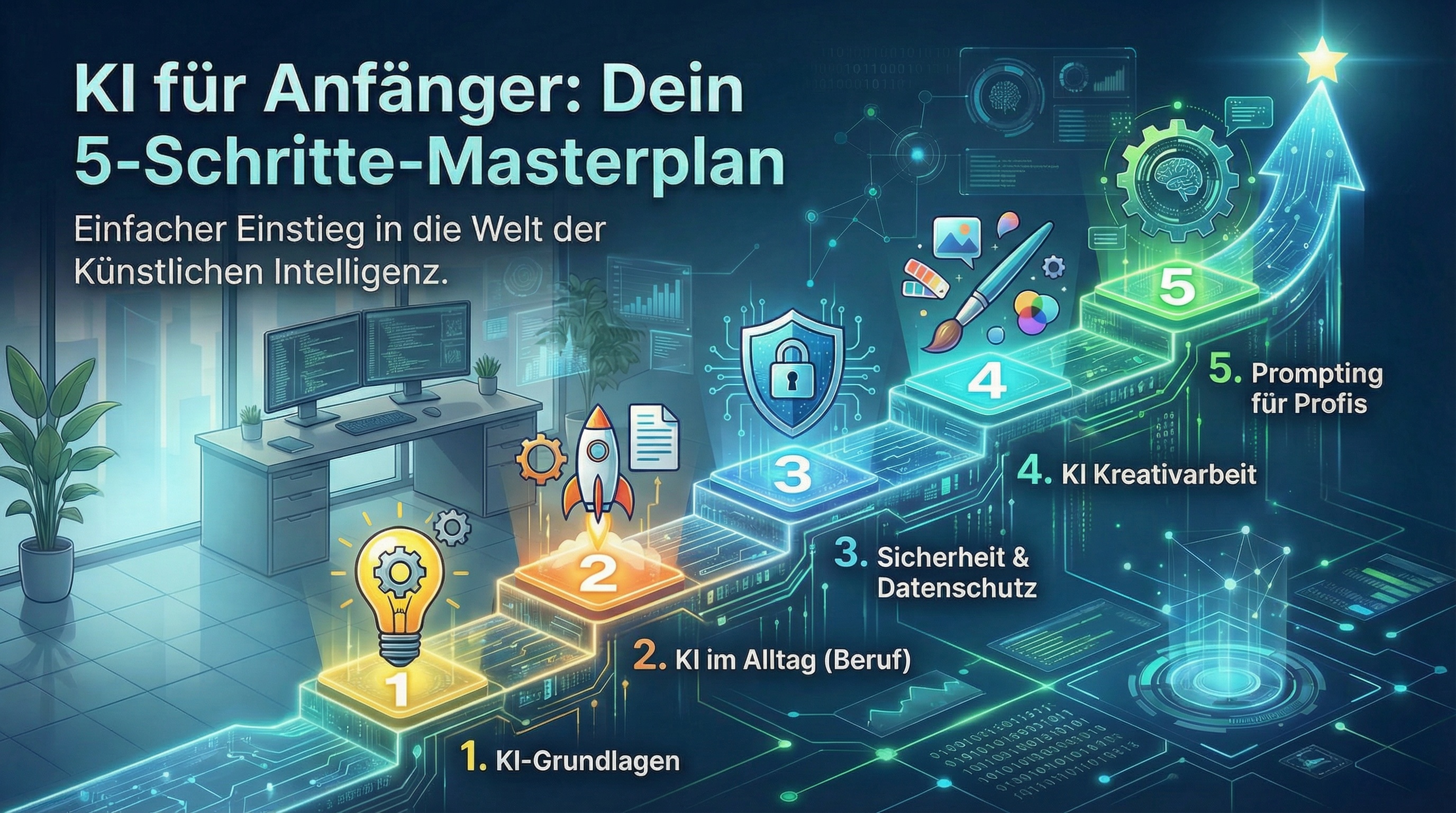 Hilfe, alle reden über KI - Und ich verstehe nur Bahnhof?