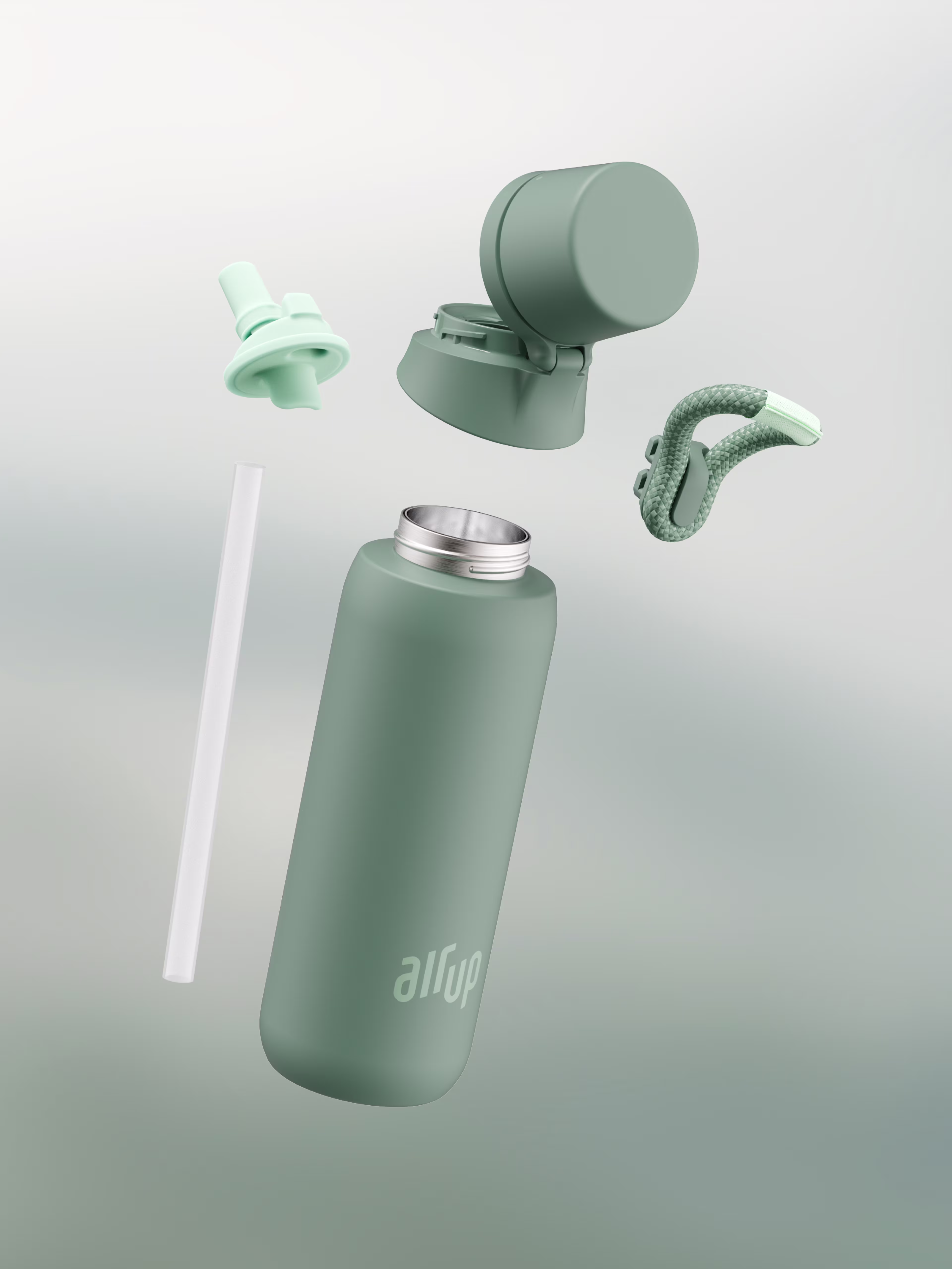 multipleBannerMedia - Bottle - PRO 3 Steel 710ml - Moss-Mint - 100000214 - 100000276