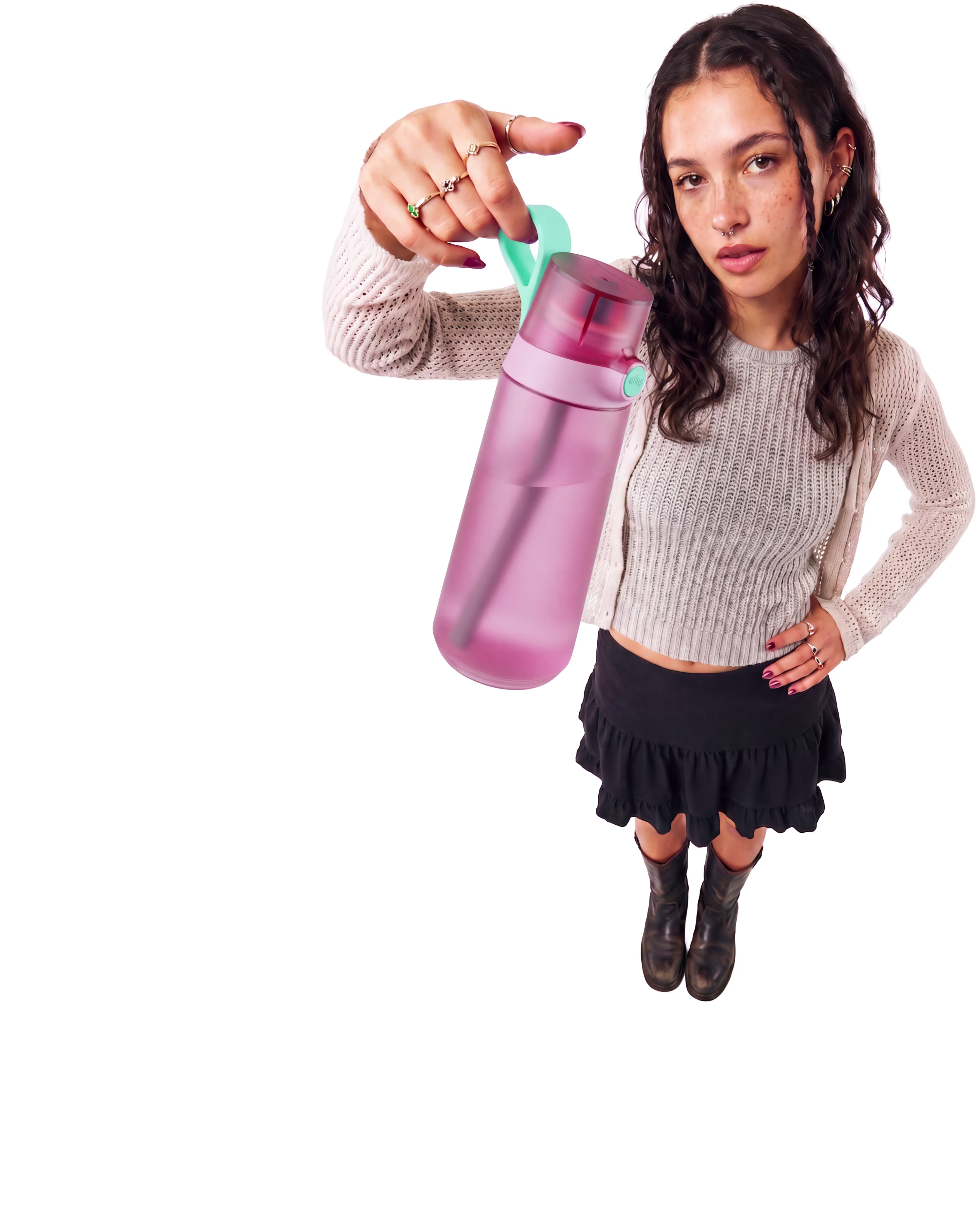 tasteByScentMedia - Product - Bottle - Click - 600 ml - Shrimp Pink - 100000285