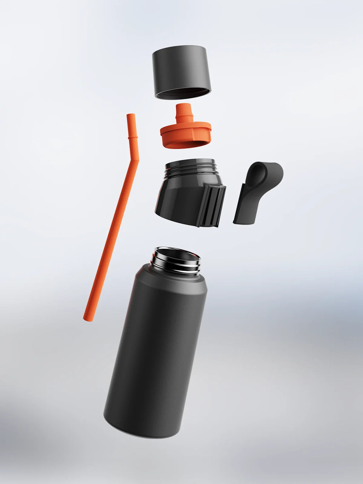 Air Up Flasche Angebot Black Friday Steel Classic air up Flasche 850ml - Pitch Black | air up® Deutschland