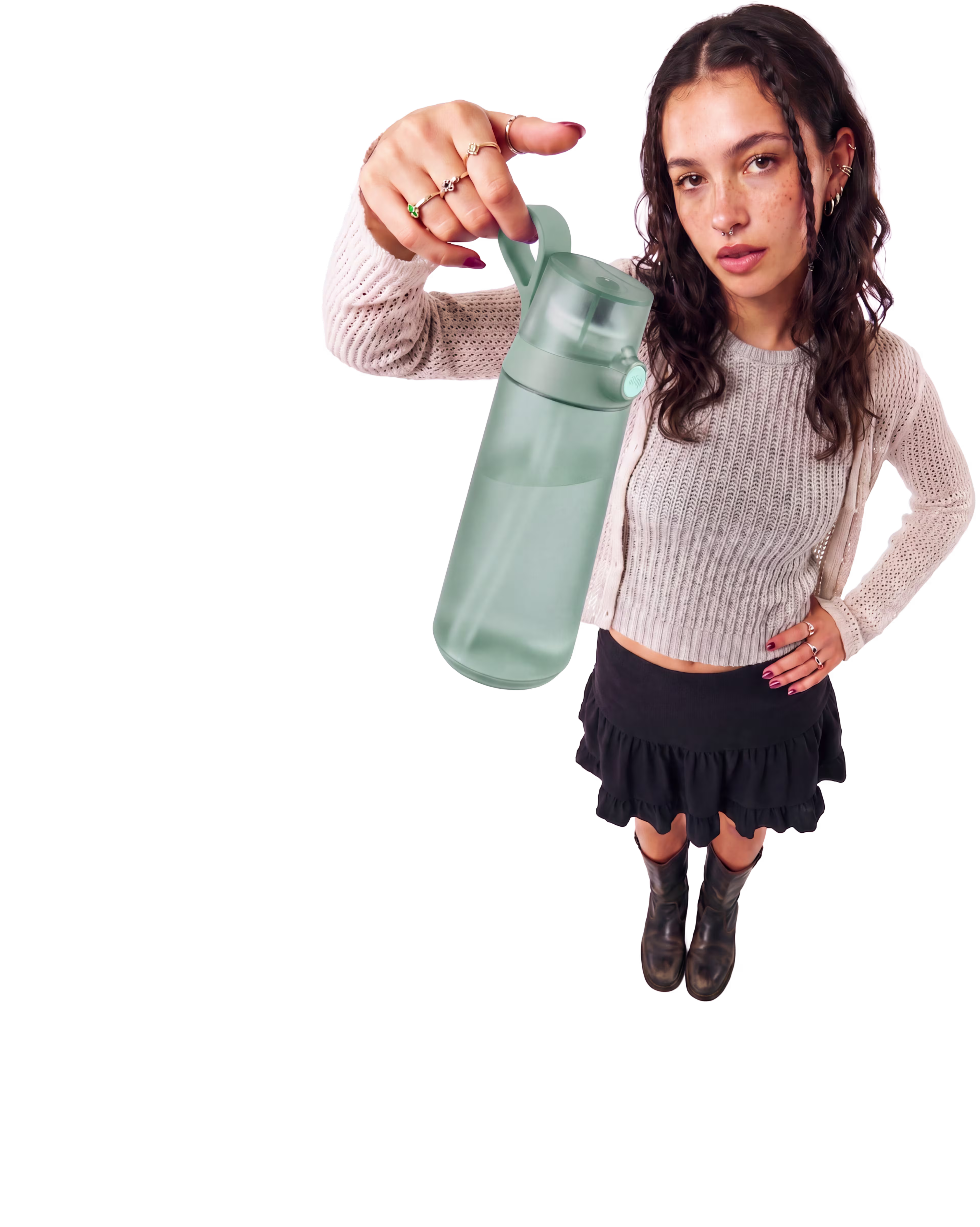 tasteByScentMedia - Product - Bottle - Click - 600 ml - Lagoon Green - 100000132