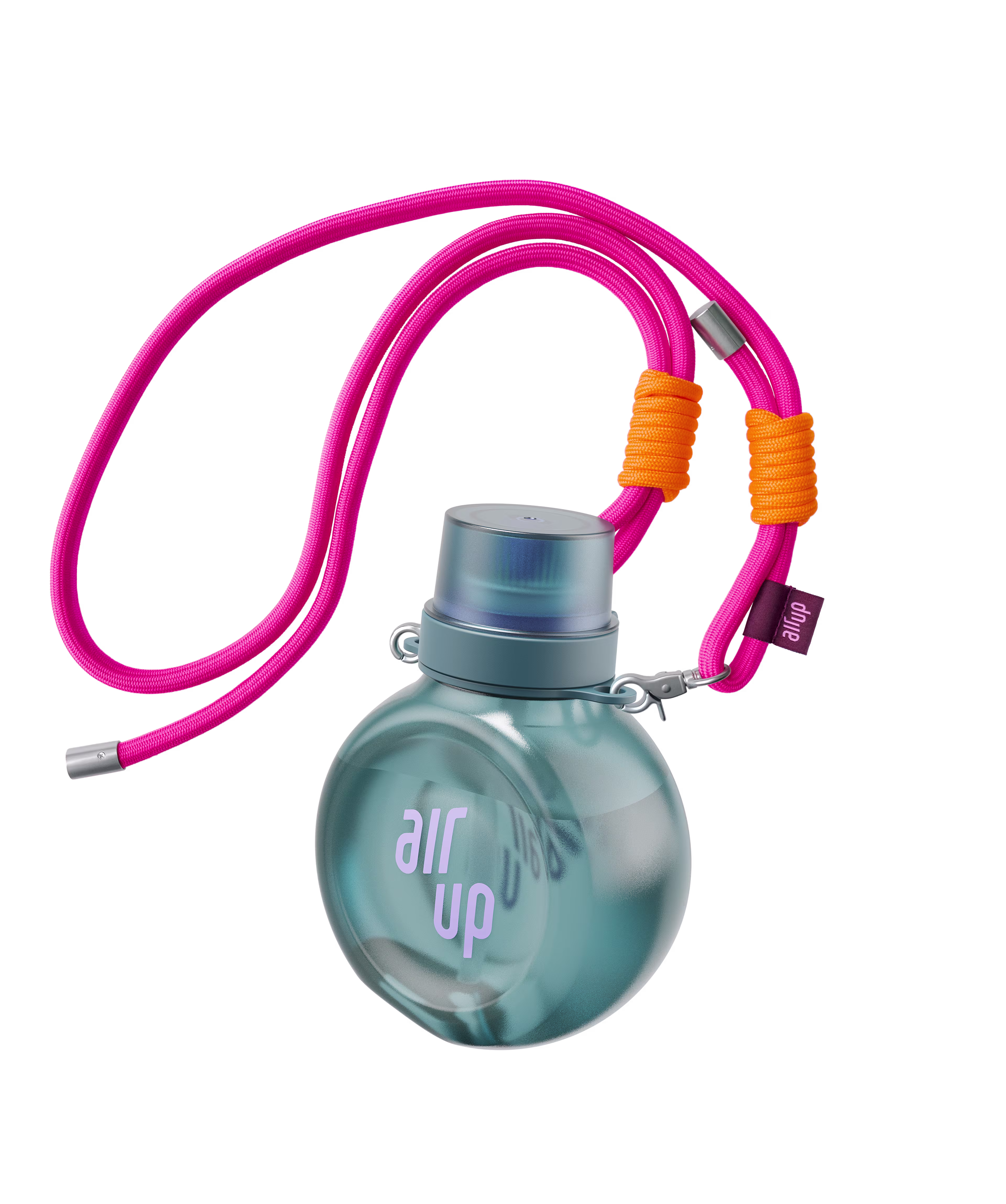 productCardImages - Product - Bottle - O Bottle + Strap - Stormy Blue / Neon Pink Orange Rope - 100000264