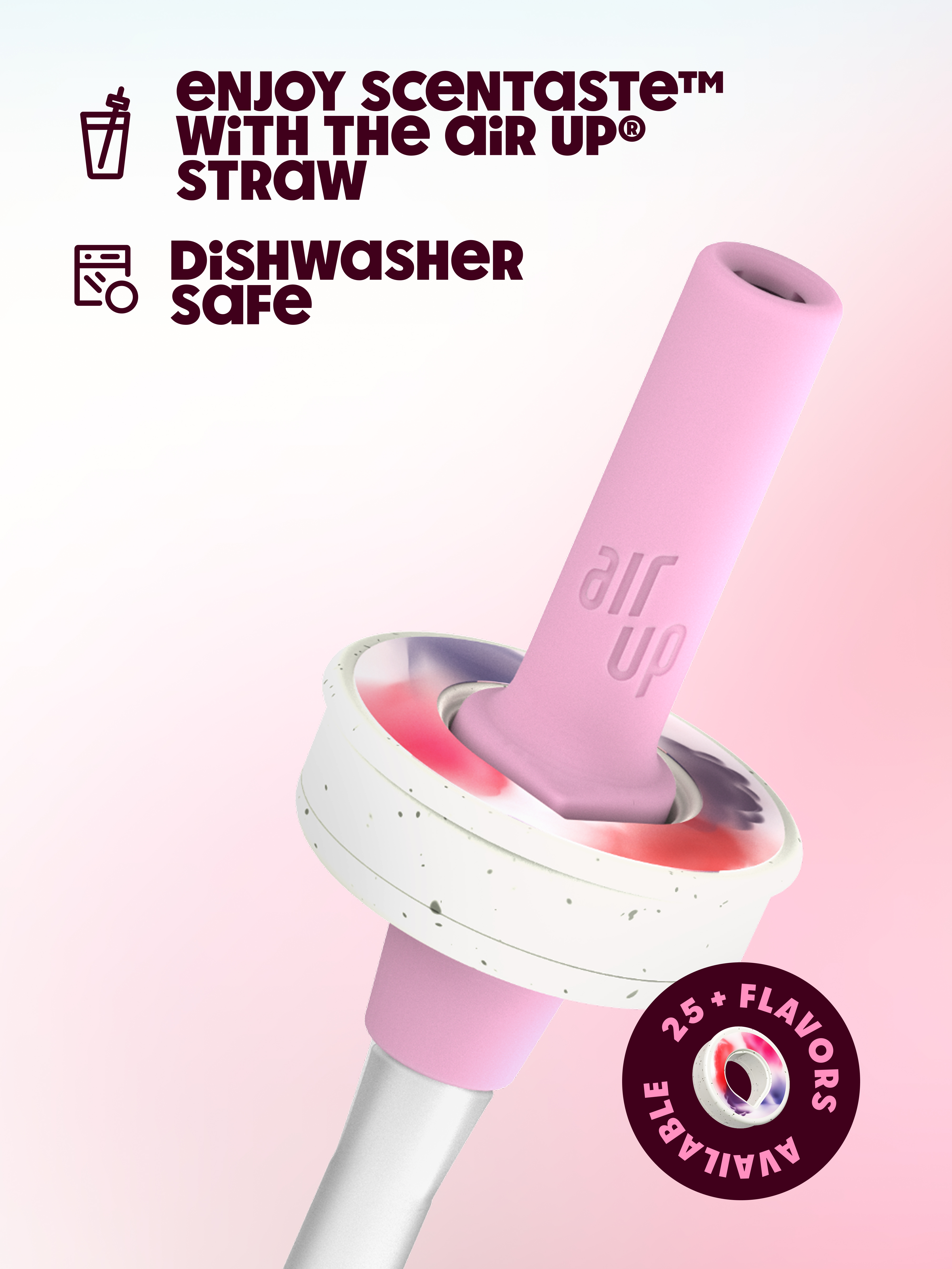 air up® Straw - White | Bottles