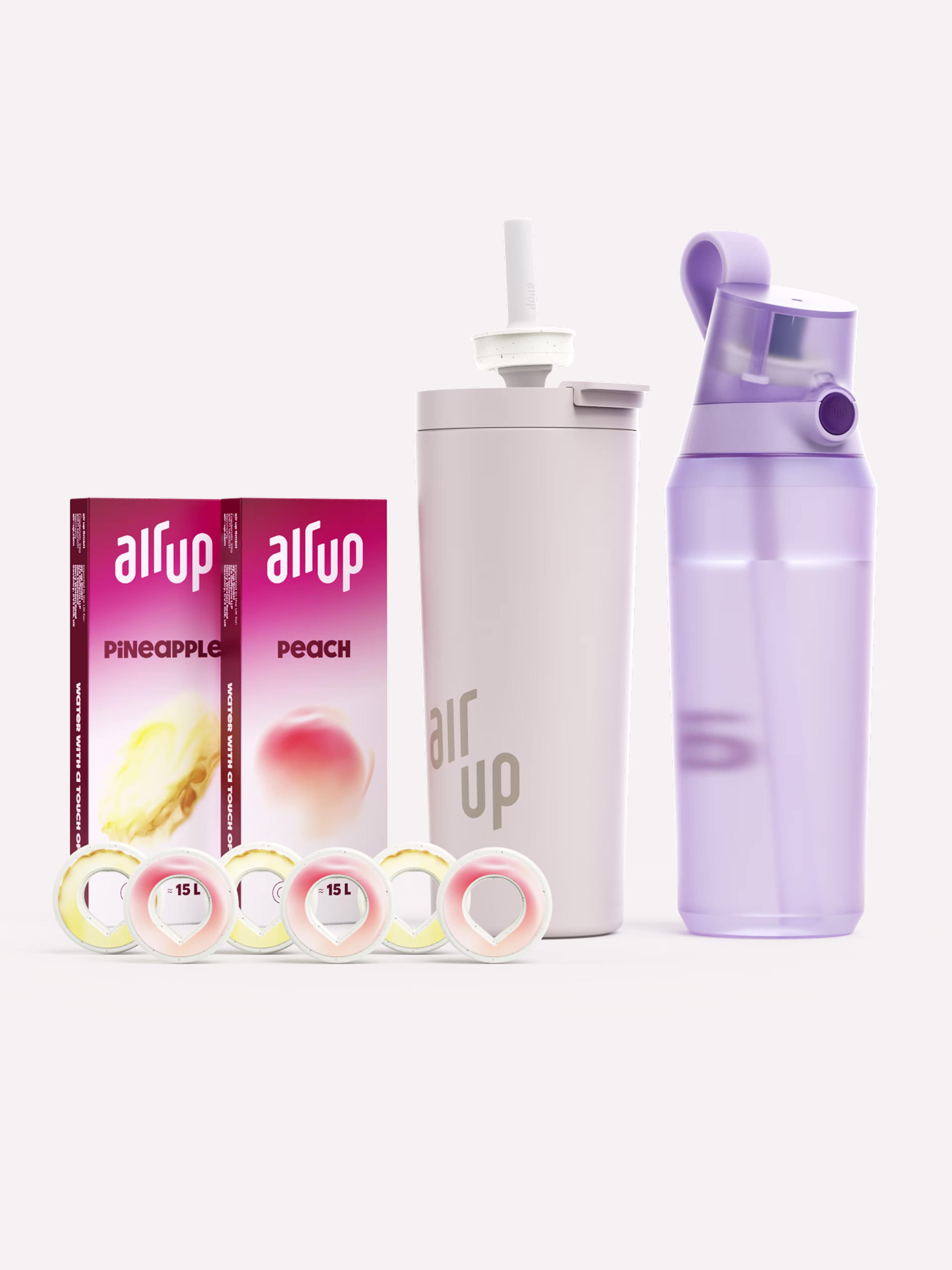 productCardImages - Product - Bundle - Summer Campaign 2026 - Tumbler 700ml Creamy White + Click 800ml Wild Lavender Bundle - 140001093