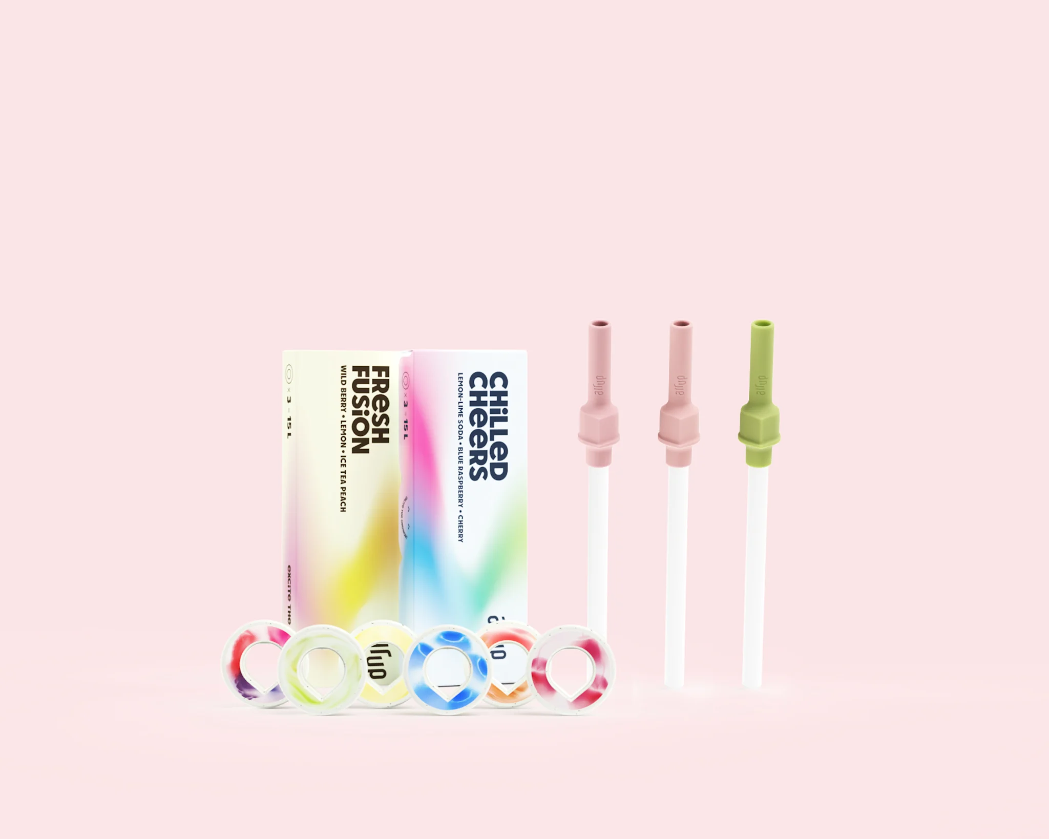 Découvre La Nouvelle Gourde Aromatisée 900 Ml 💦 5 Goûts Inclus : Pêche 🍑, Citron 🍋, Thé Au Lait ☕, Fruits De La Passion 🥭 Et Cola 🥤 ✓ Sans Sucre