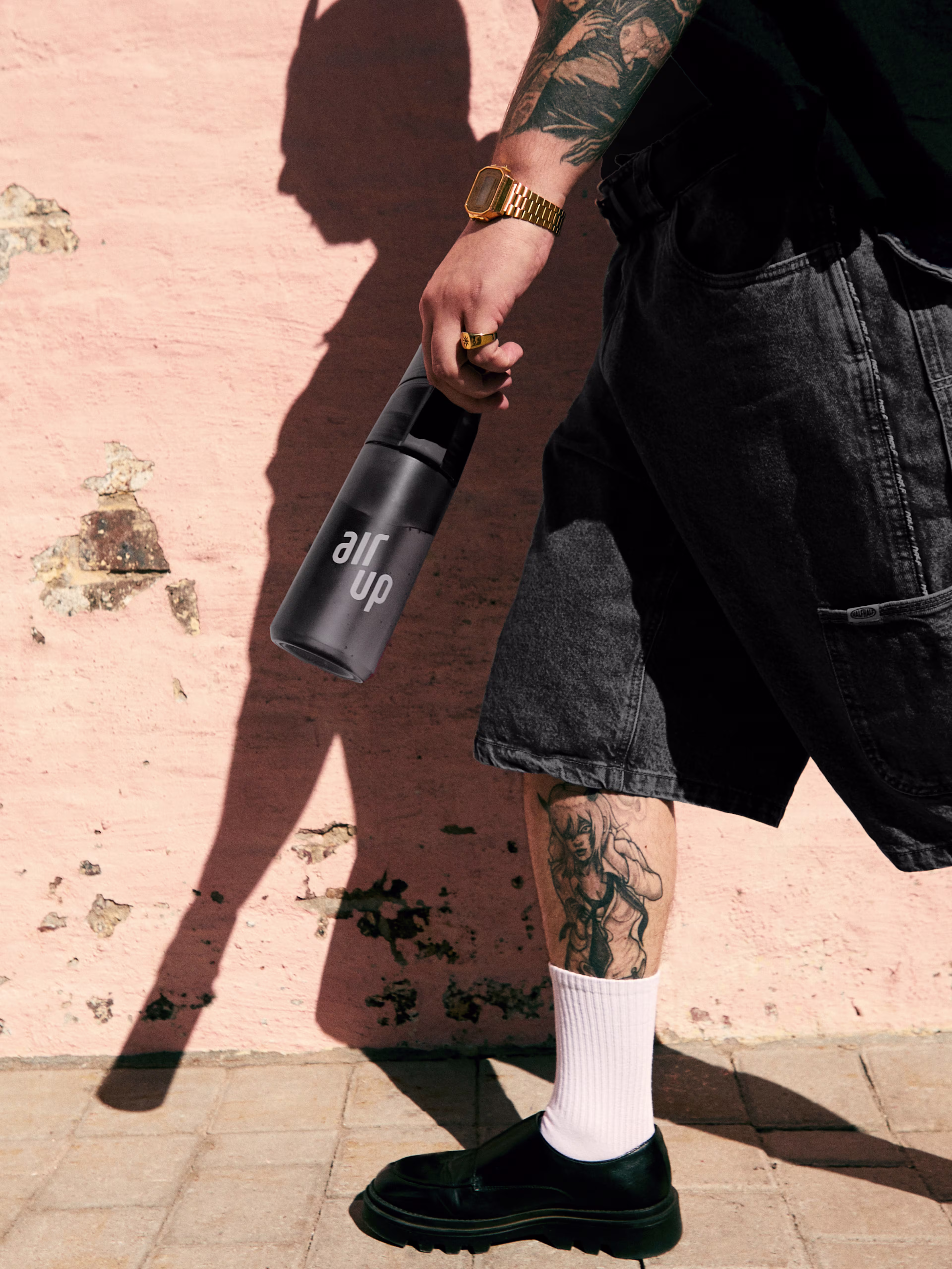 multipleBannerMedia - Product - Bottle - air up® Twist Pro 600ml - Charcoal Grey NEW CMF - 100000111