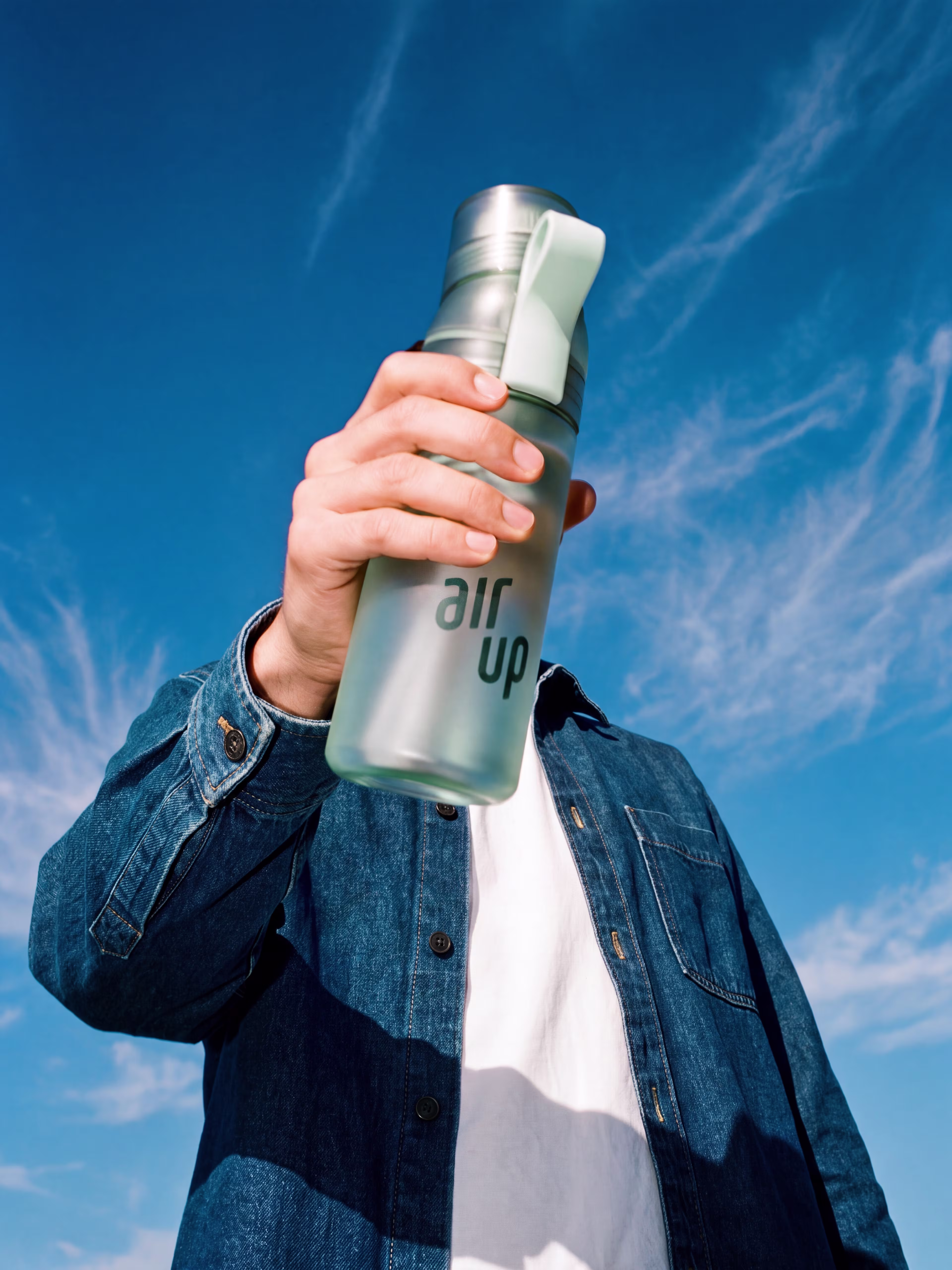 lifestyleMedia - Product - Bottle - air up® Twist Pro 600ml - Aqua Mint - 100000241