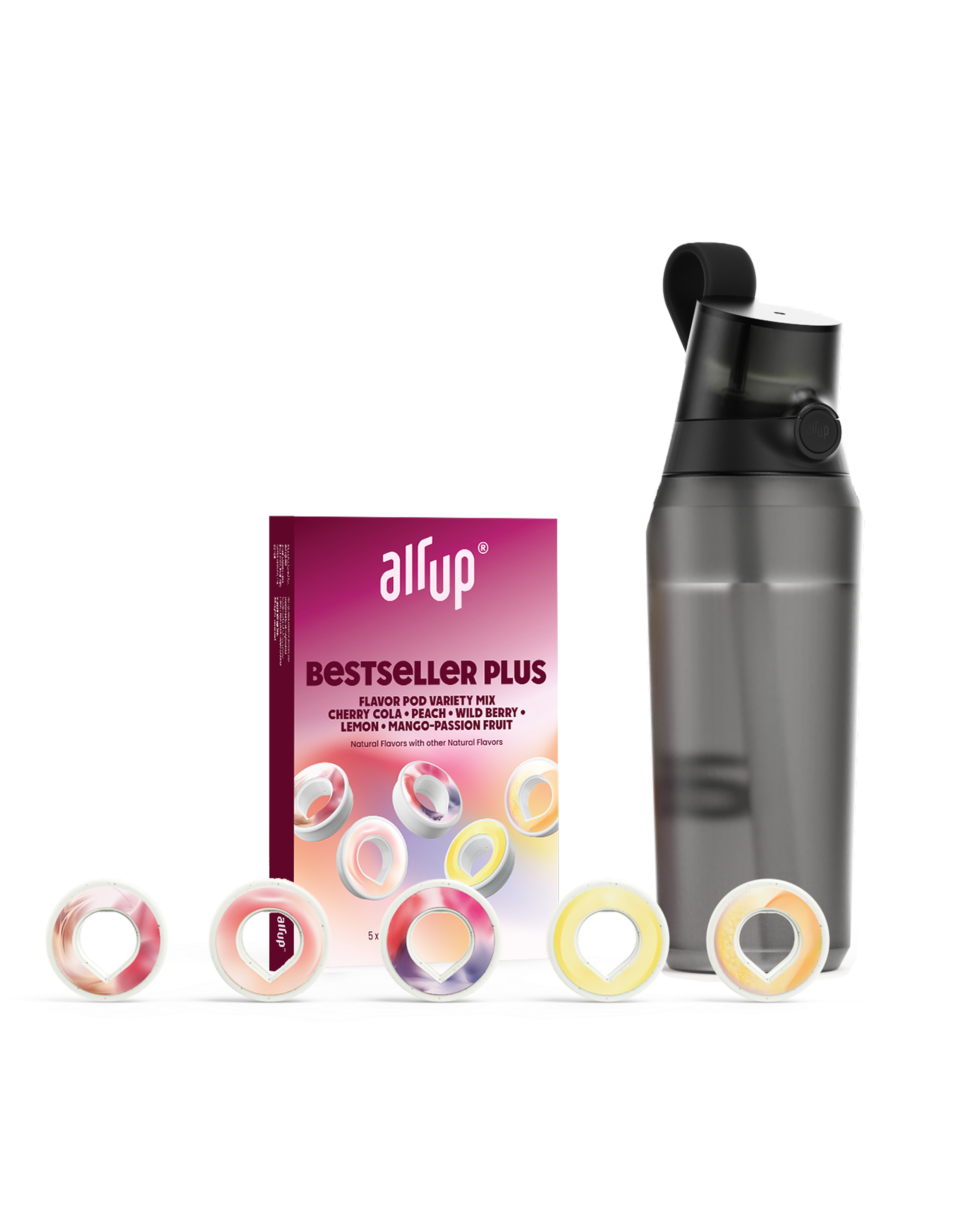 Flavored Water Bottle with Scent Pods | air up