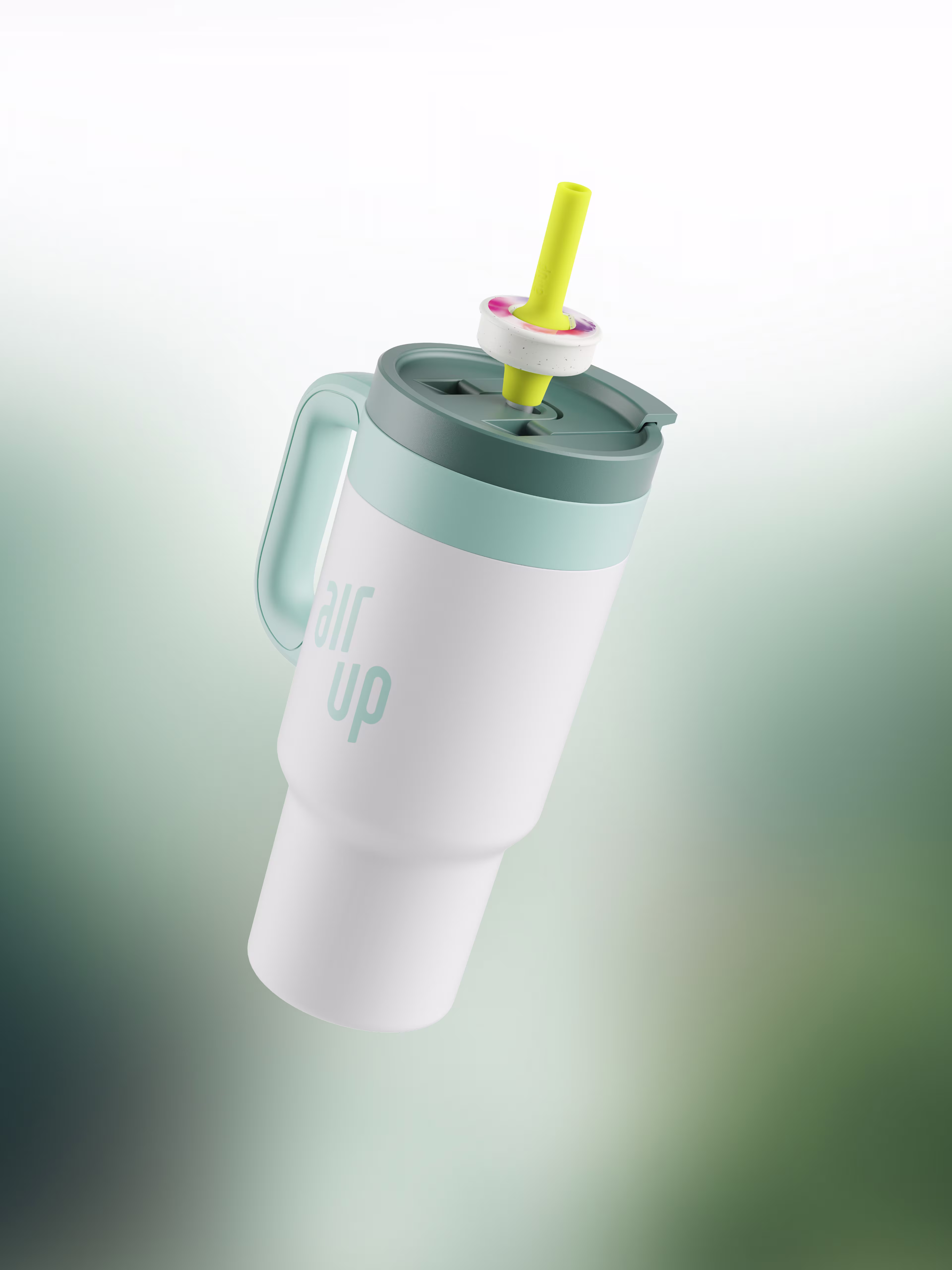 PDP - Tumbler with Handle 890 ml - White Spearmint - 150000231 - Card 1