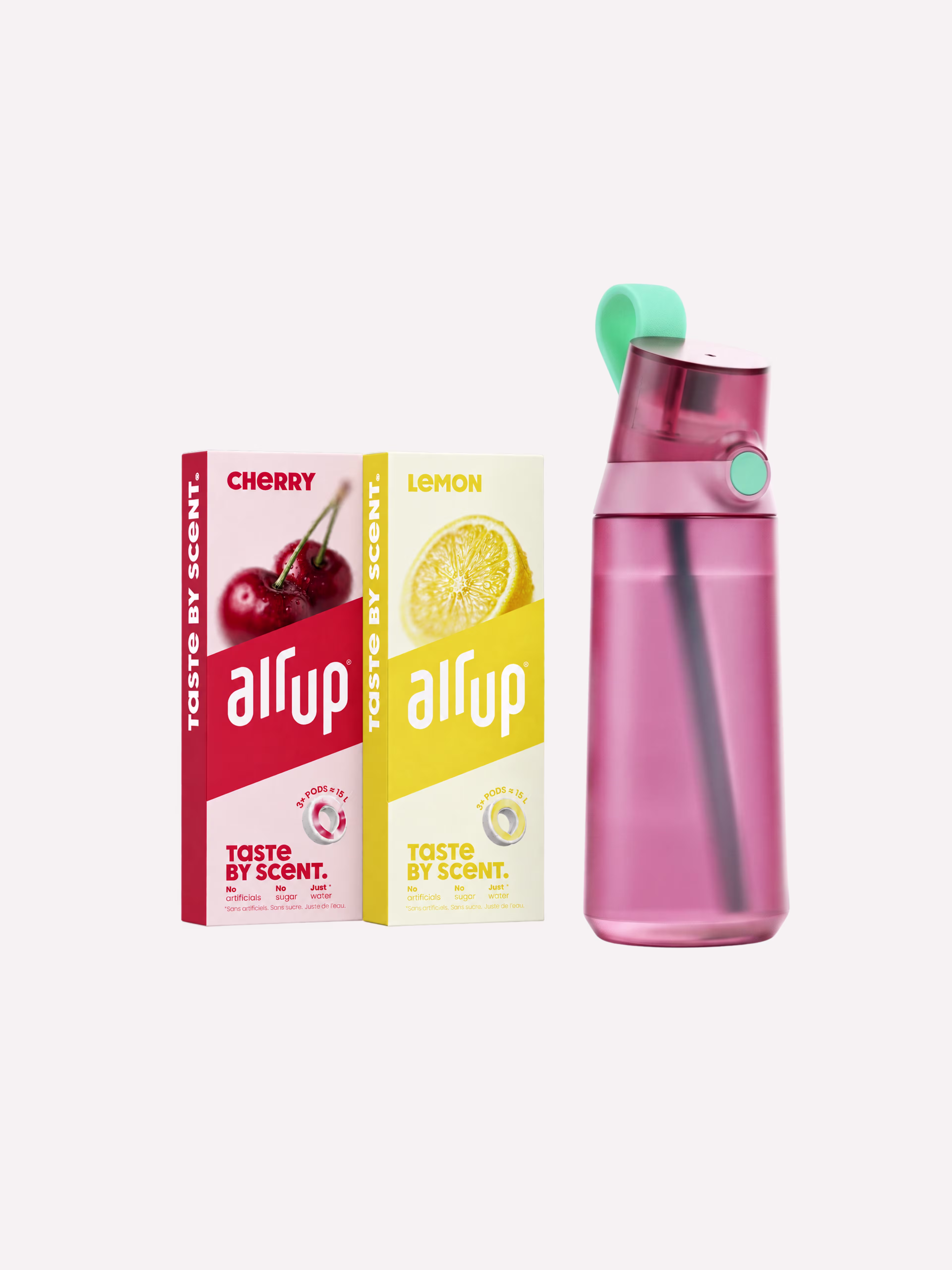 Starter Set 2026 - Click Shrimp Pink 600ml + Cherry + Lemon - 140001185