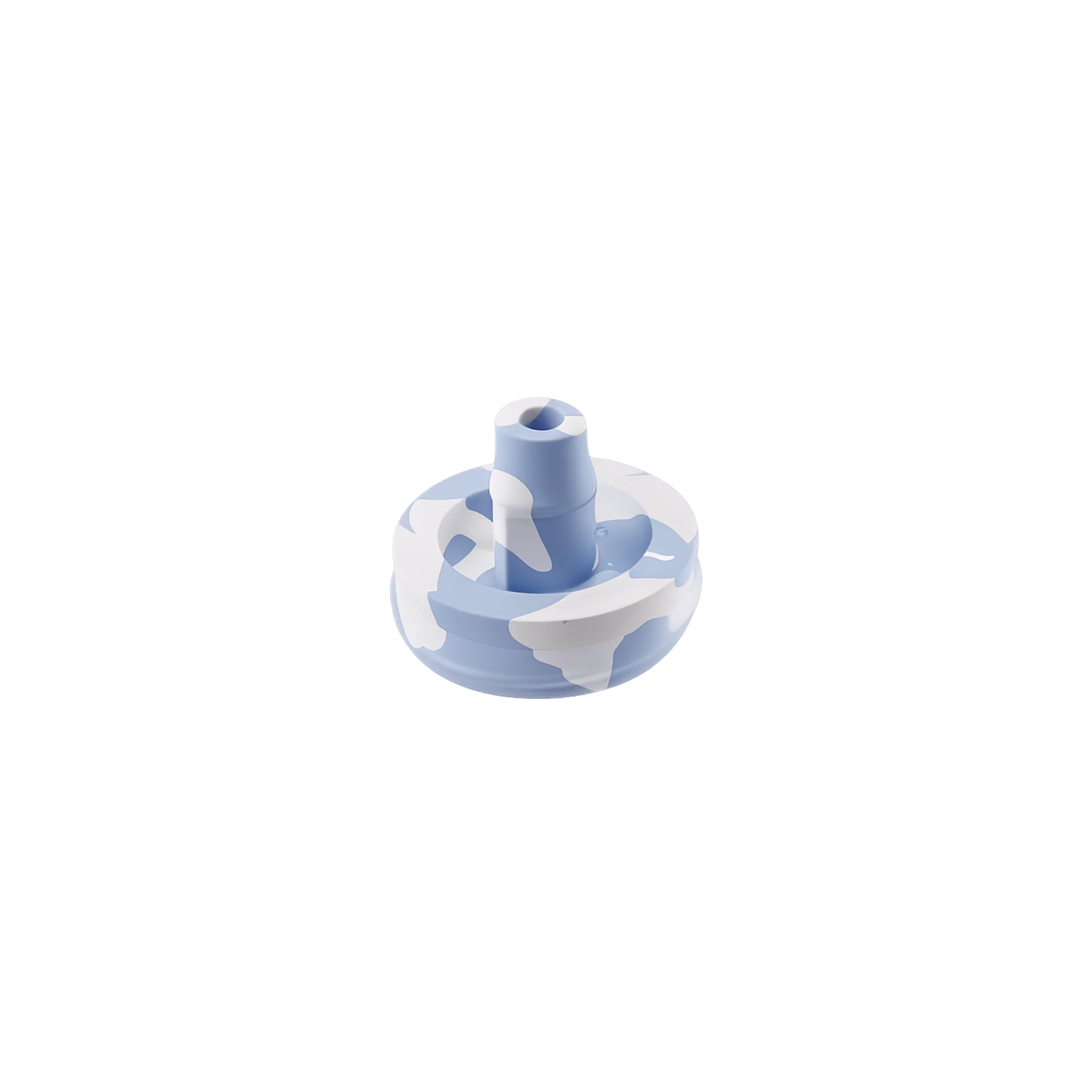 Mouthpiece - Inox 600ml Everest blue - swirl blue & grey(PUMP)